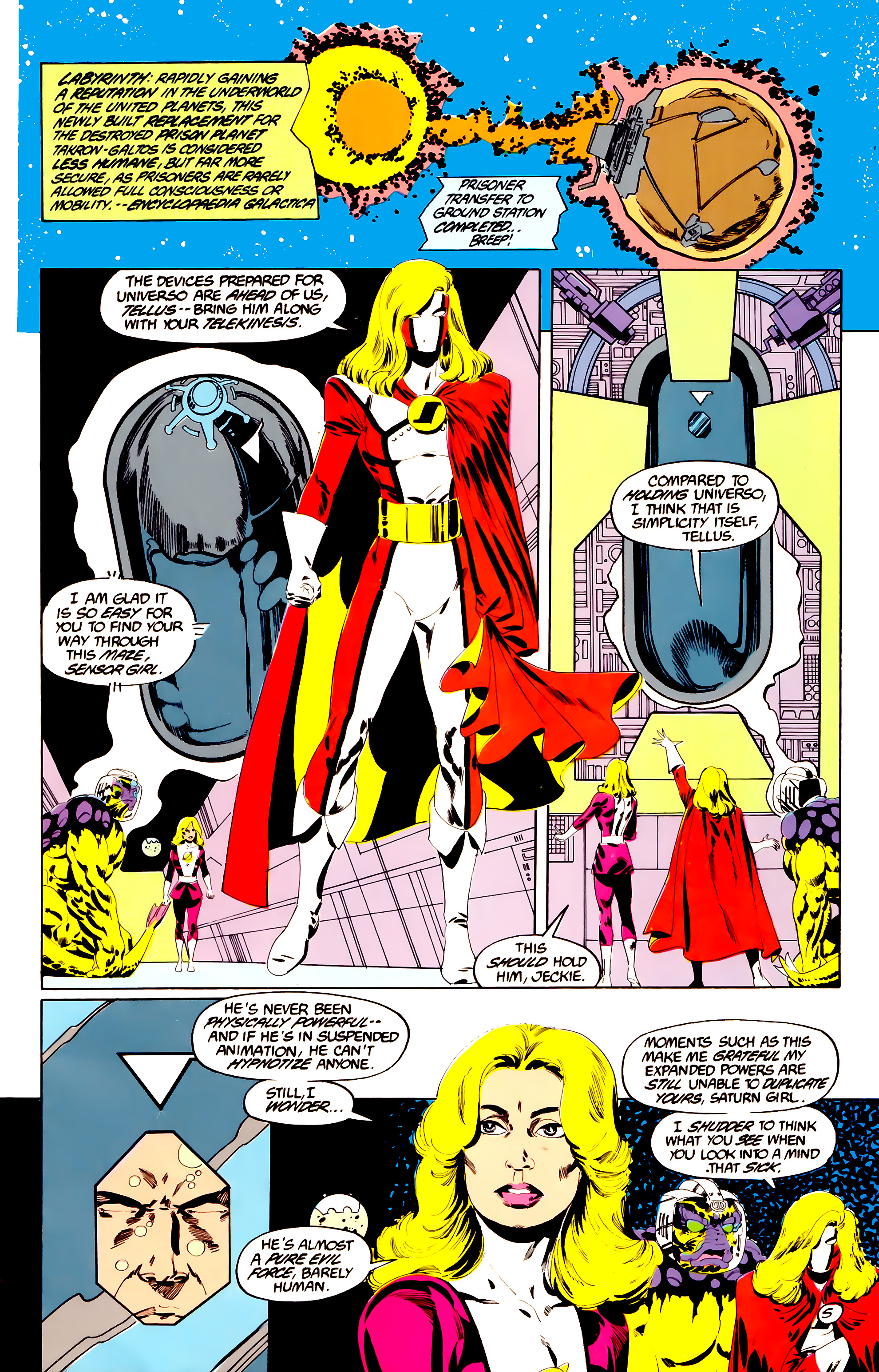 Read online Legion of Super-Heroes (1984) comic -  Issue #37 - 6