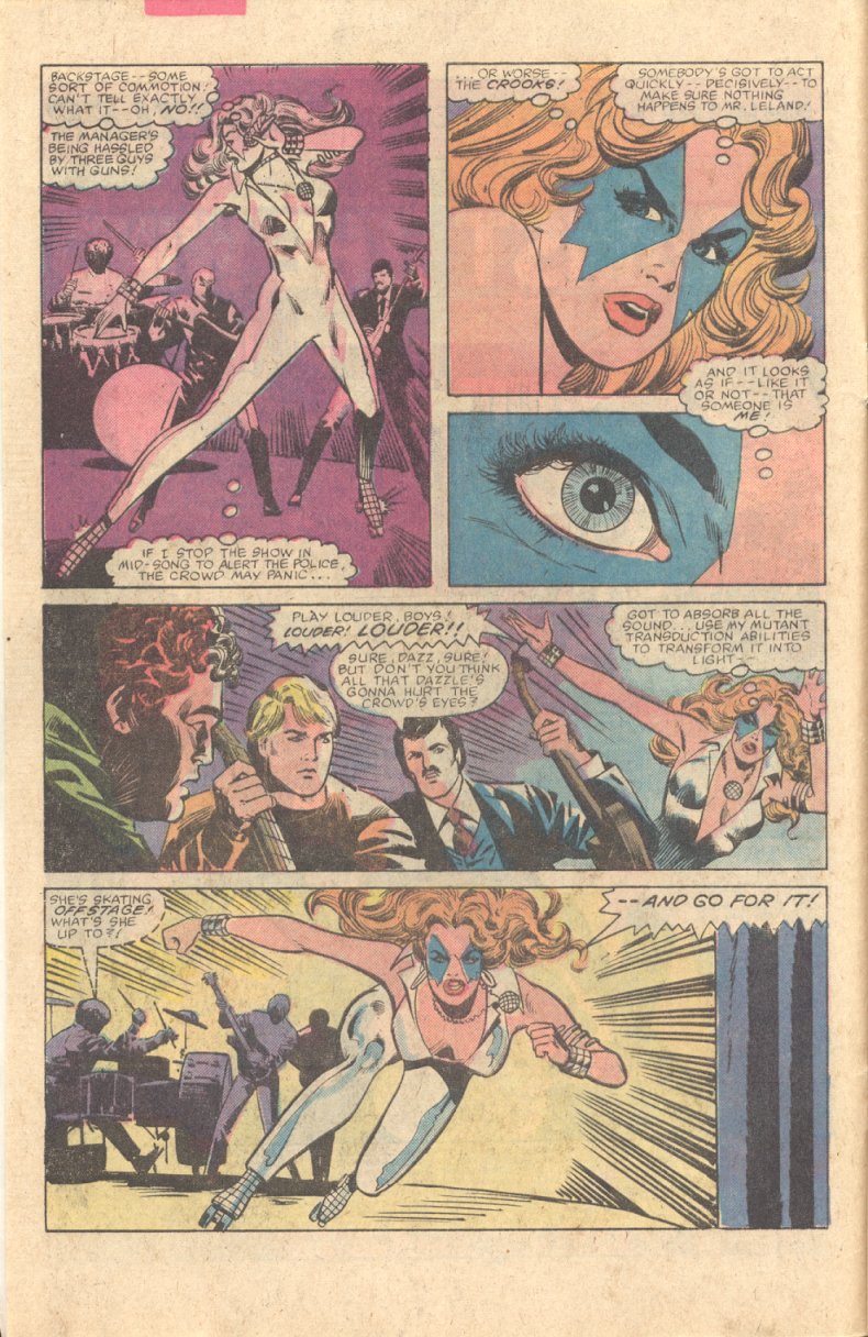 Read online Dazzler (1981) comic -  Issue #26 - 4