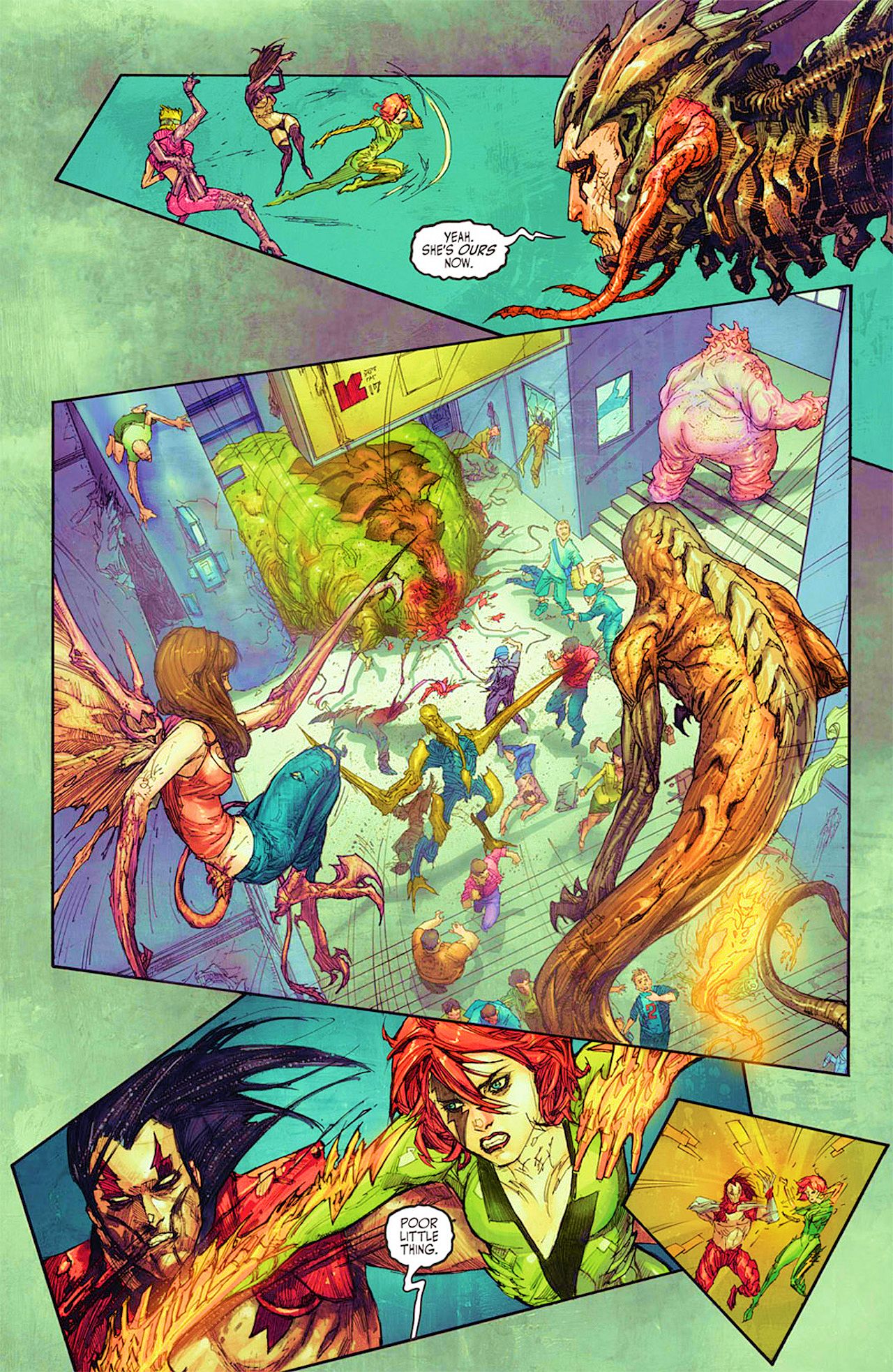 Read online CyberForce/Hunter-Killer comic -  Issue #5 - 10
