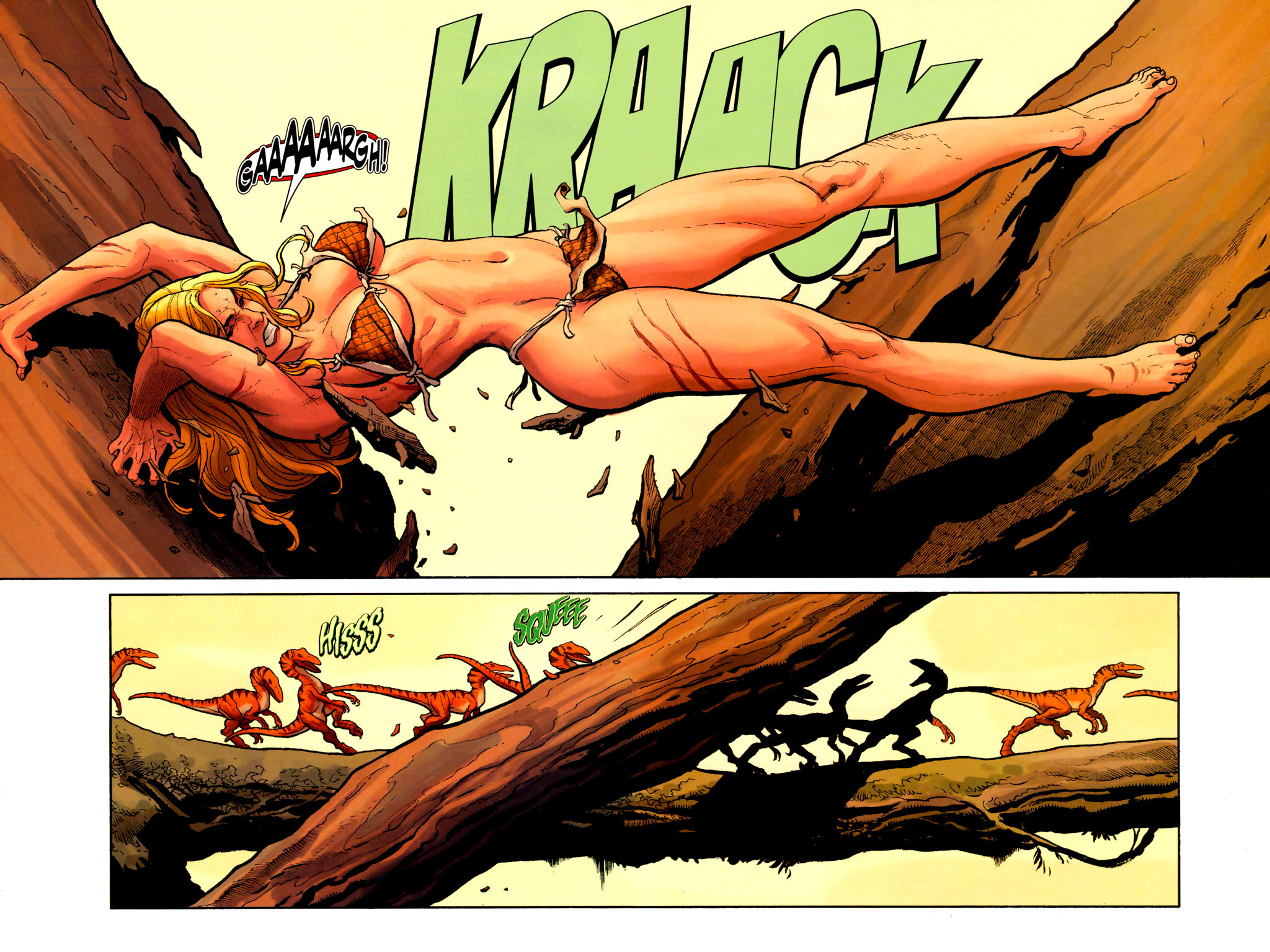 Read online Shanna, the She-Devil (2005) comic -  Issue #7 - 14