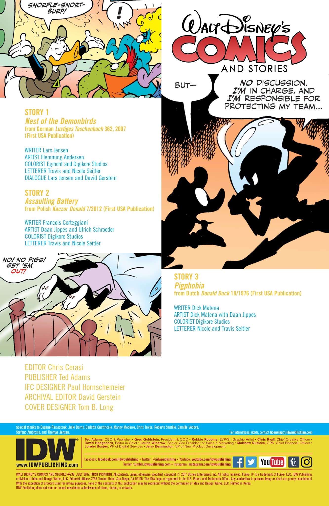 Read online Walt Disney's Comics and Stories comic -  Issue #739 - 2