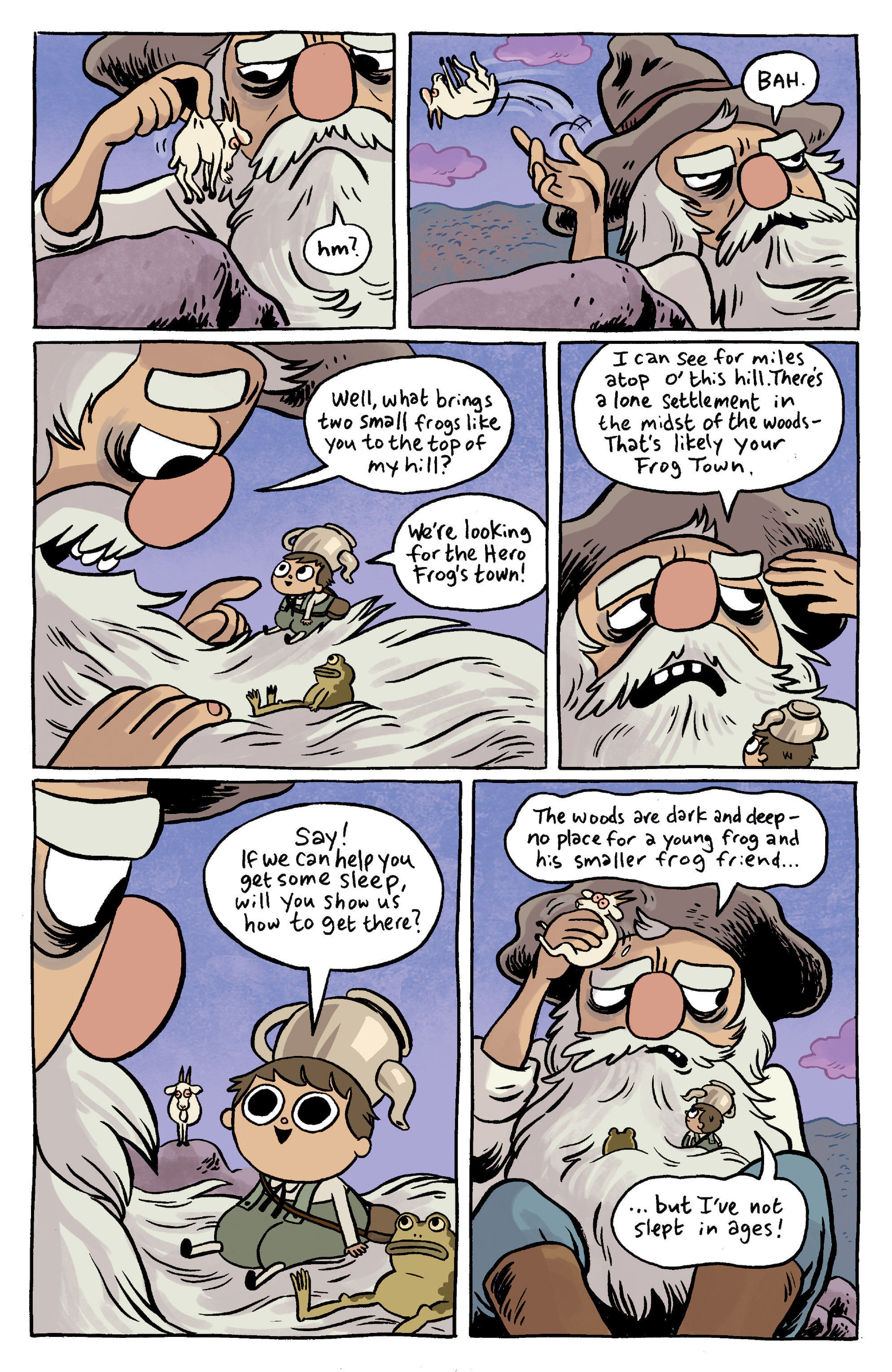 Read online Over the Garden Wall (2016) comic -  Issue #9 - 9