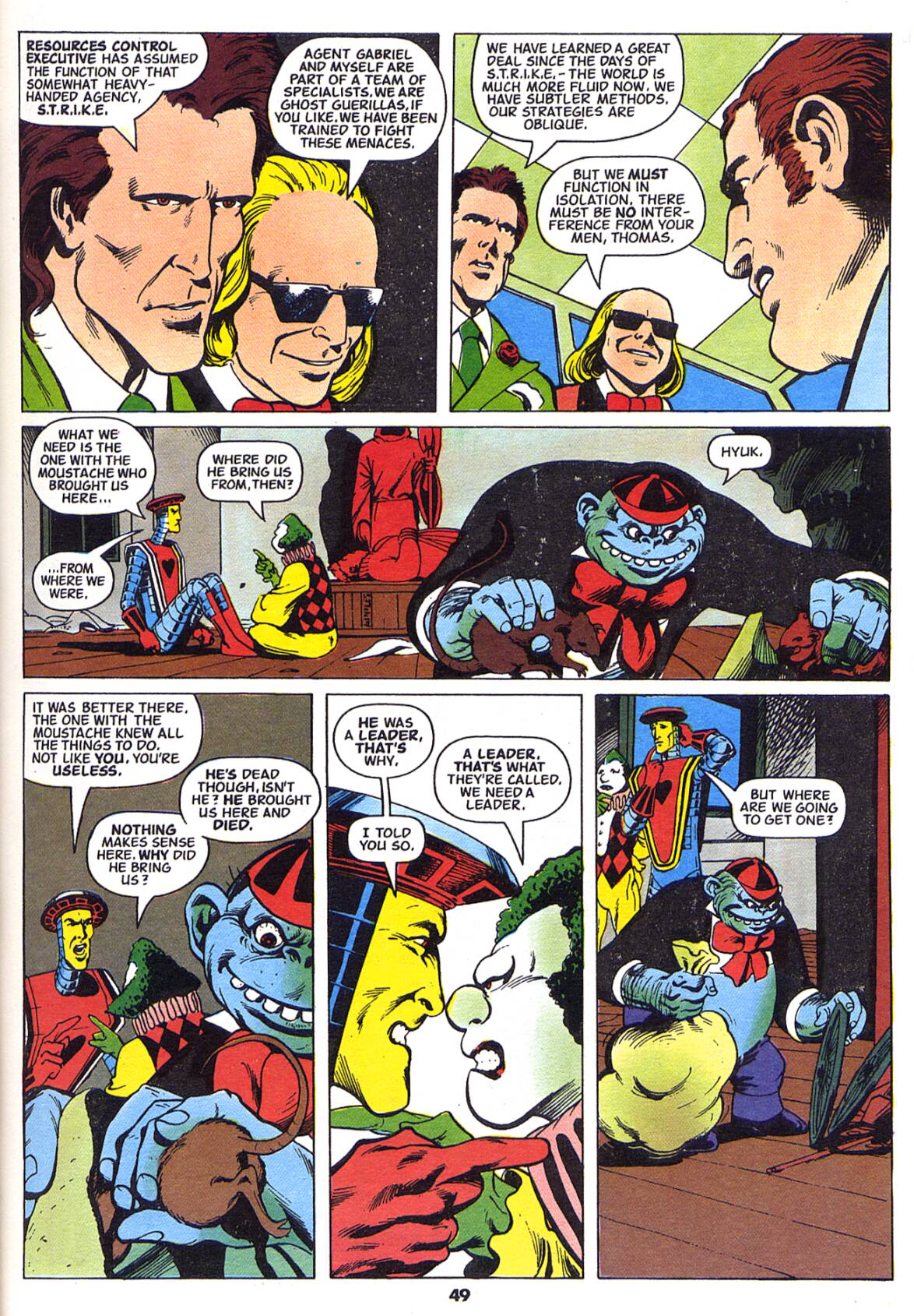 Read online Captain Britain (1988) comic -  Issue # TPB - 49