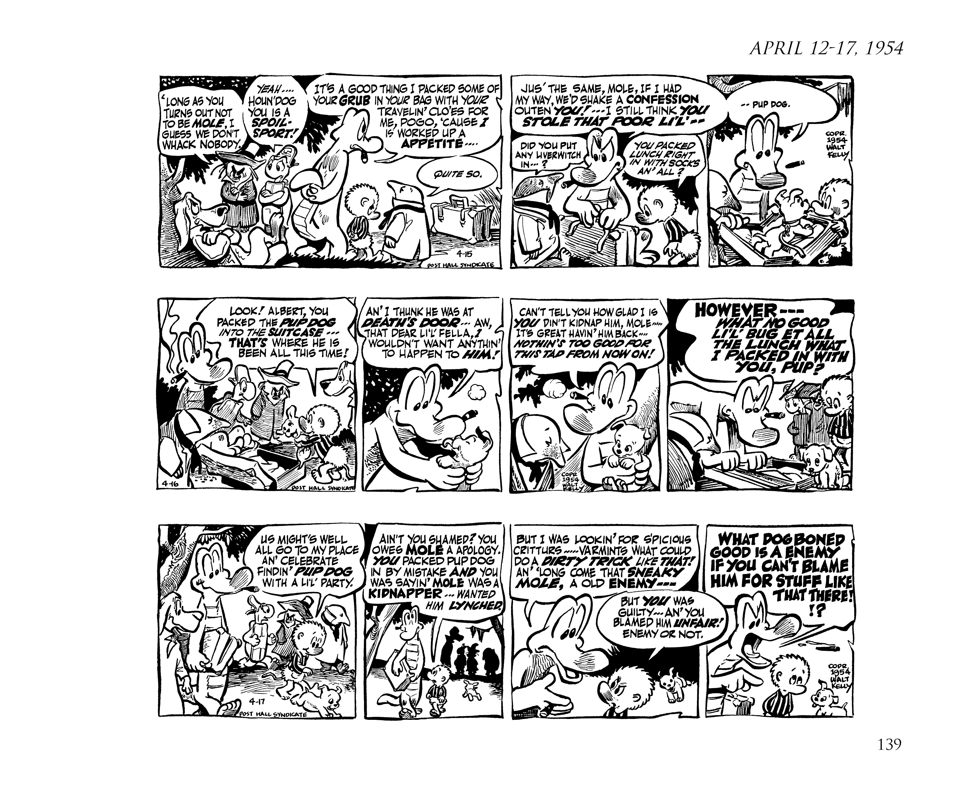 Read online Pogo by Walt Kelly: The Complete Syndicated Comic Strips comic -  Issue # TPB 3 (Part 2) - 51
