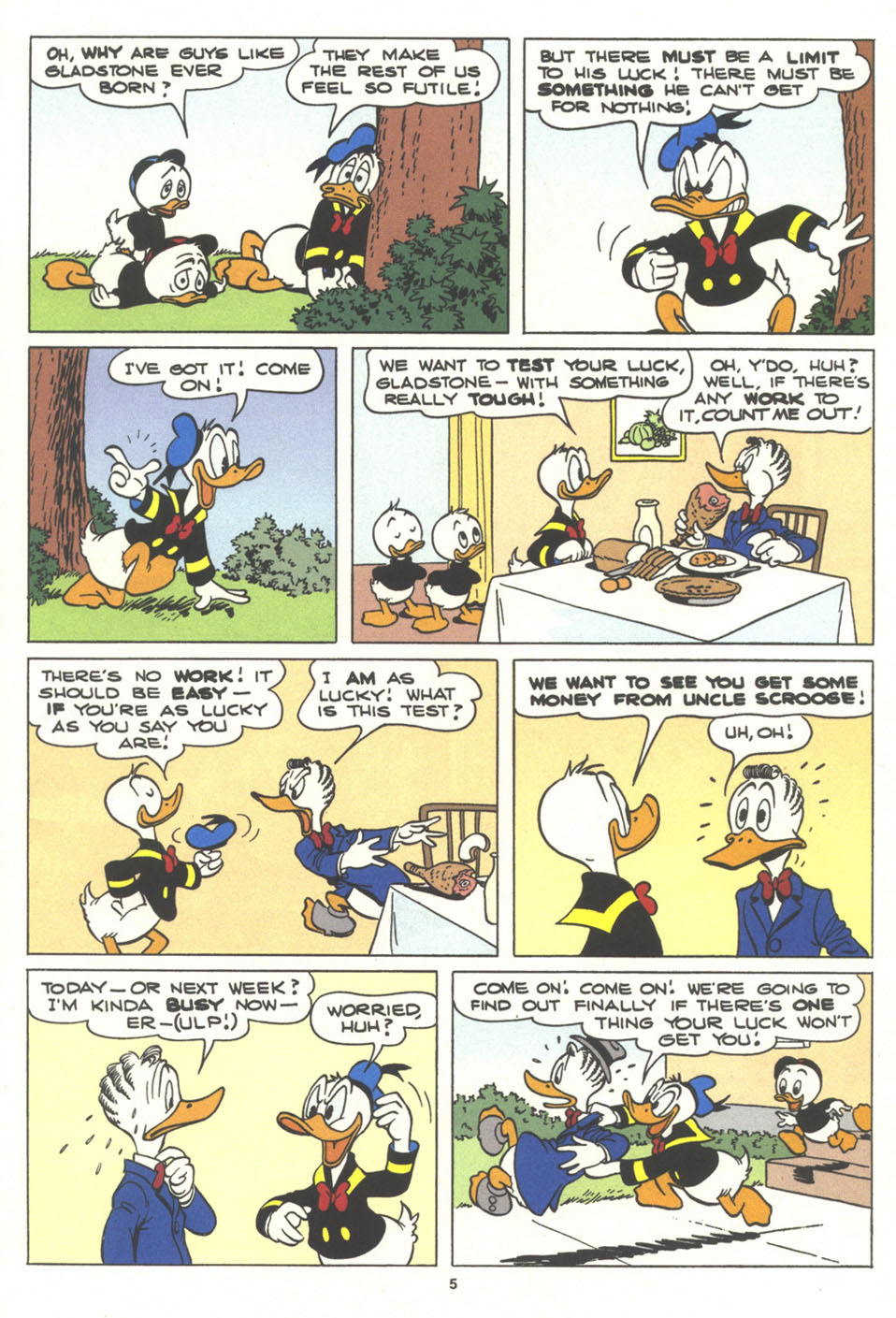 Read online Walt Disney's Comics and Stories comic -  Issue #585 - 6