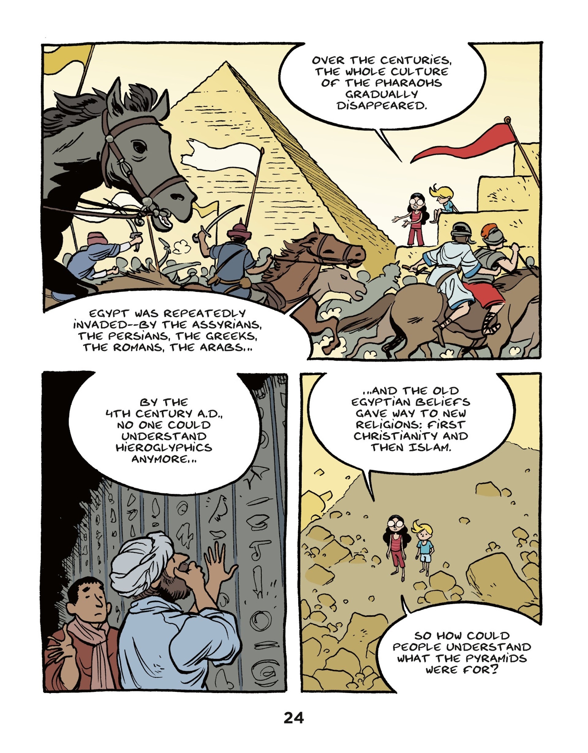 Read online On The History Trail With Ariane & Nino comic -  Issue #2 - 24