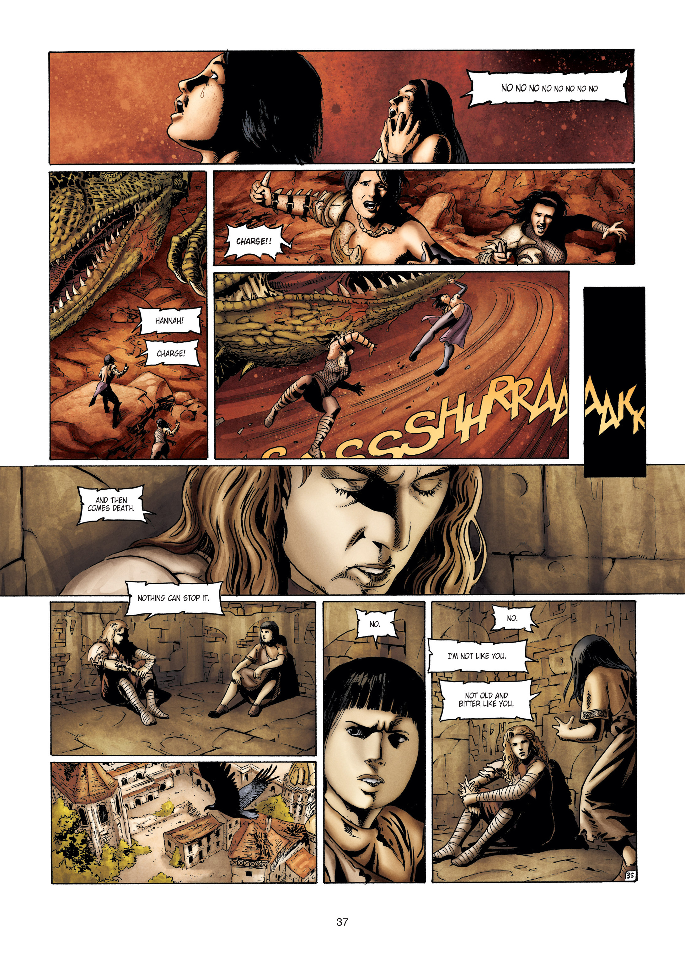 Read online Chronicles of the Dragon Knights comic -  Issue #7 - 37