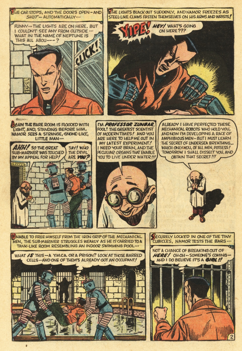 Read online Sub-Mariner Comics comic -  Issue #35 - 26