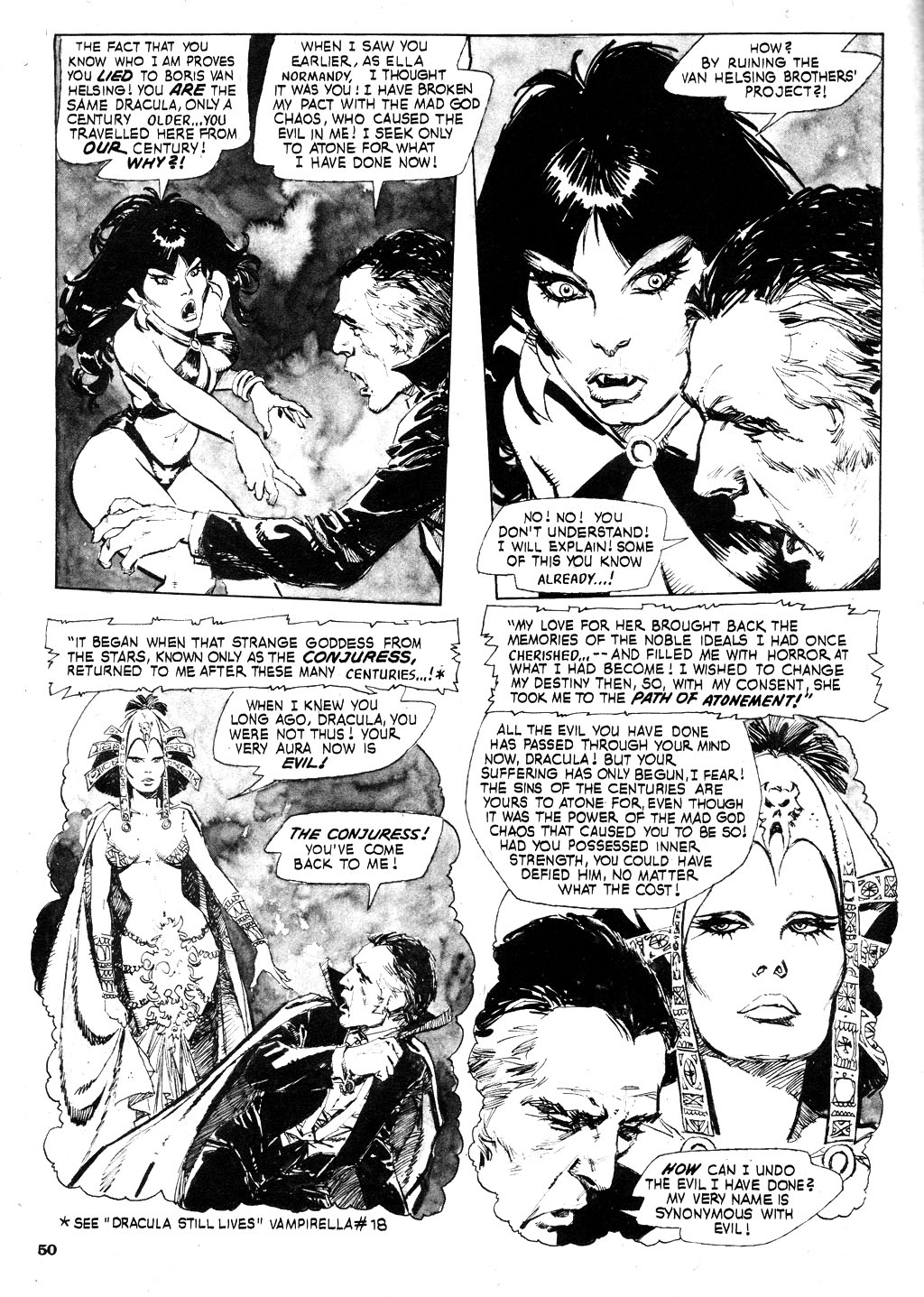 Read online Vampirella (1969) comic -  Issue #100 - 50