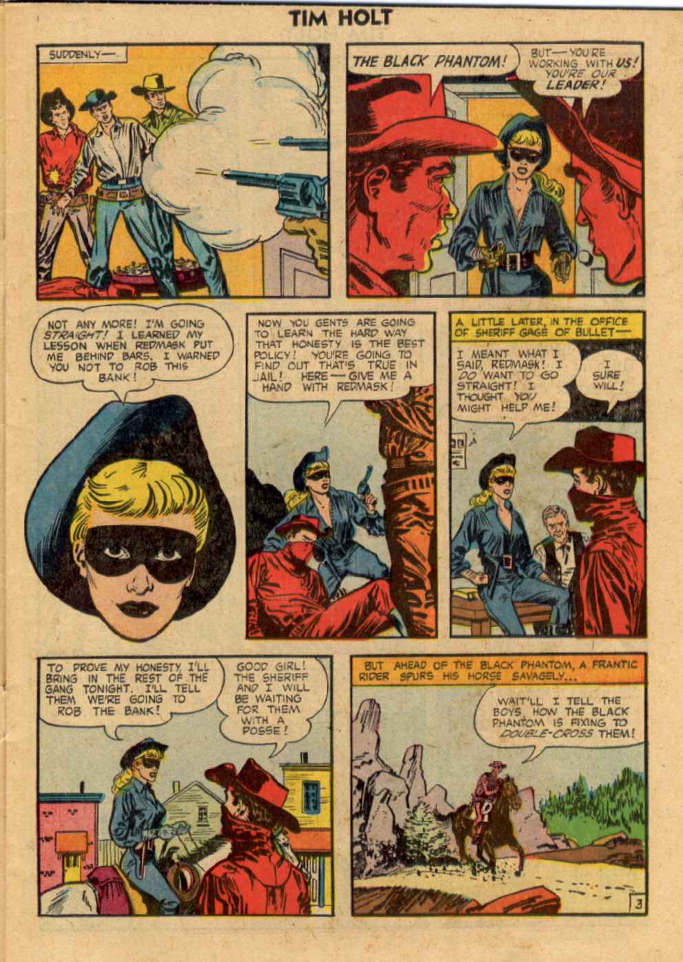 Read online Tim Holt comic -  Issue #38 - 5