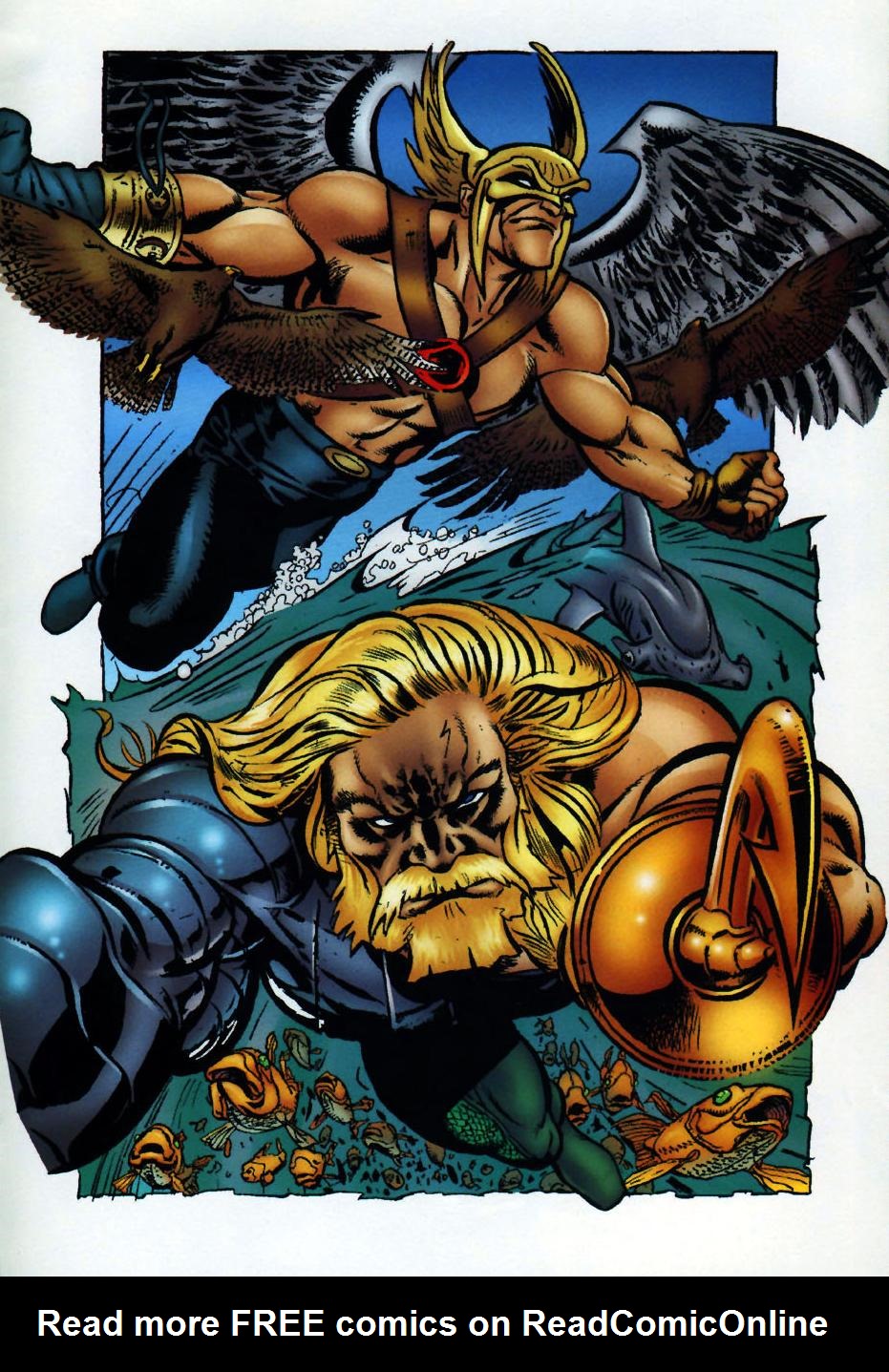 Read online JLA Gallery comic -  Issue # Full - 28