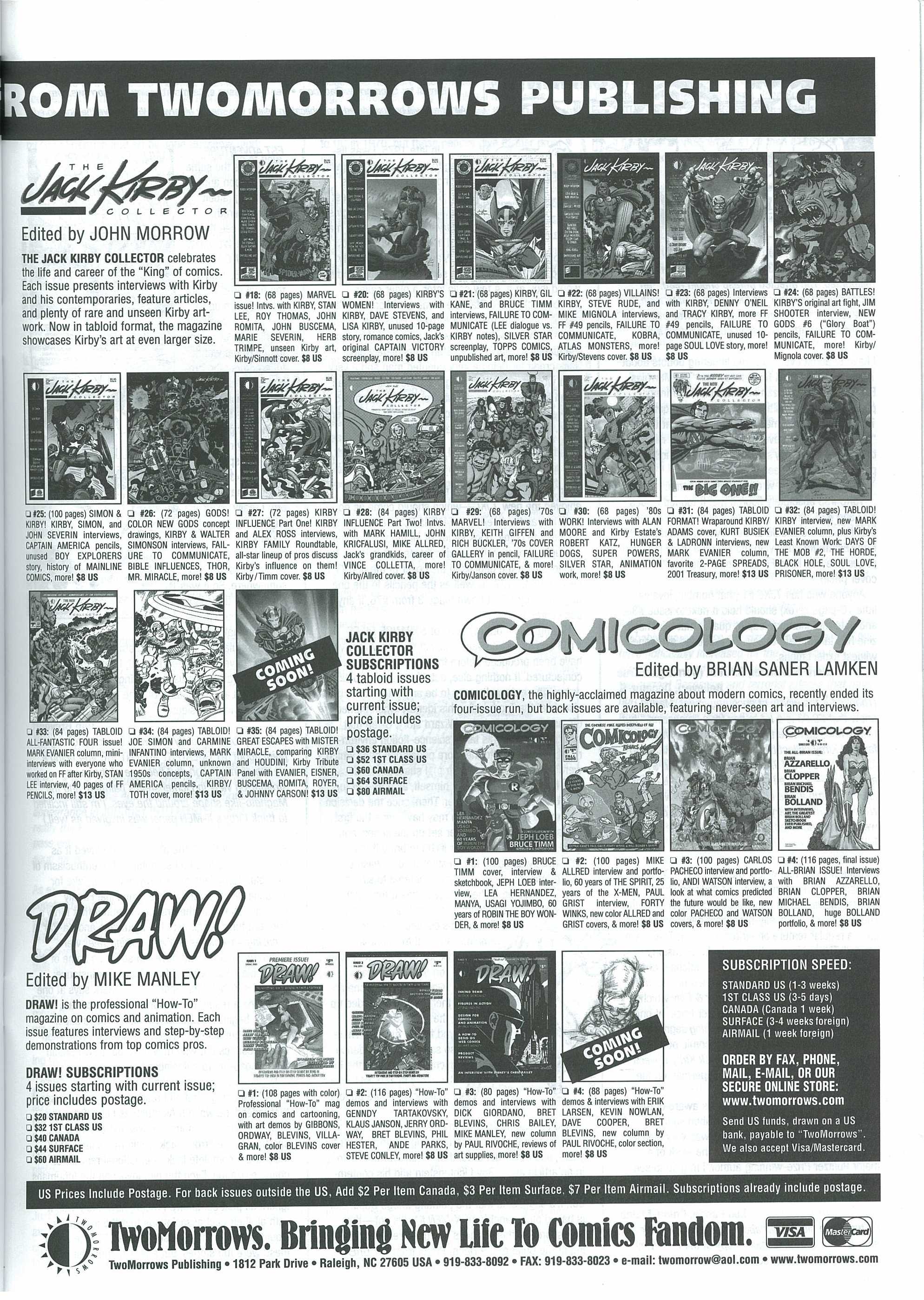 Read online The Jack Kirby Collector comic -  Issue #34 - 78