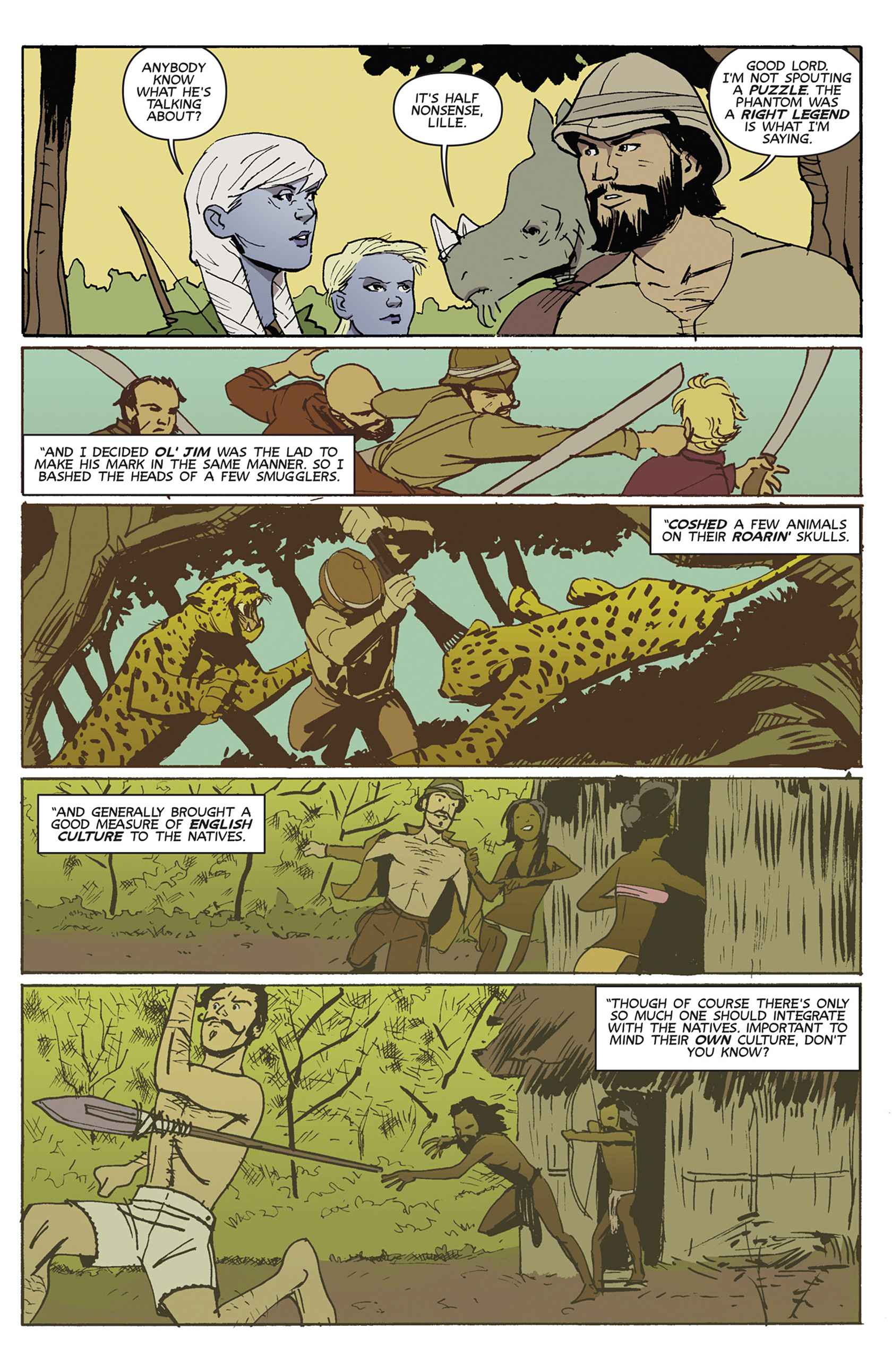 Read online King: Jungle Jim comic -  Issue #2 - 6
