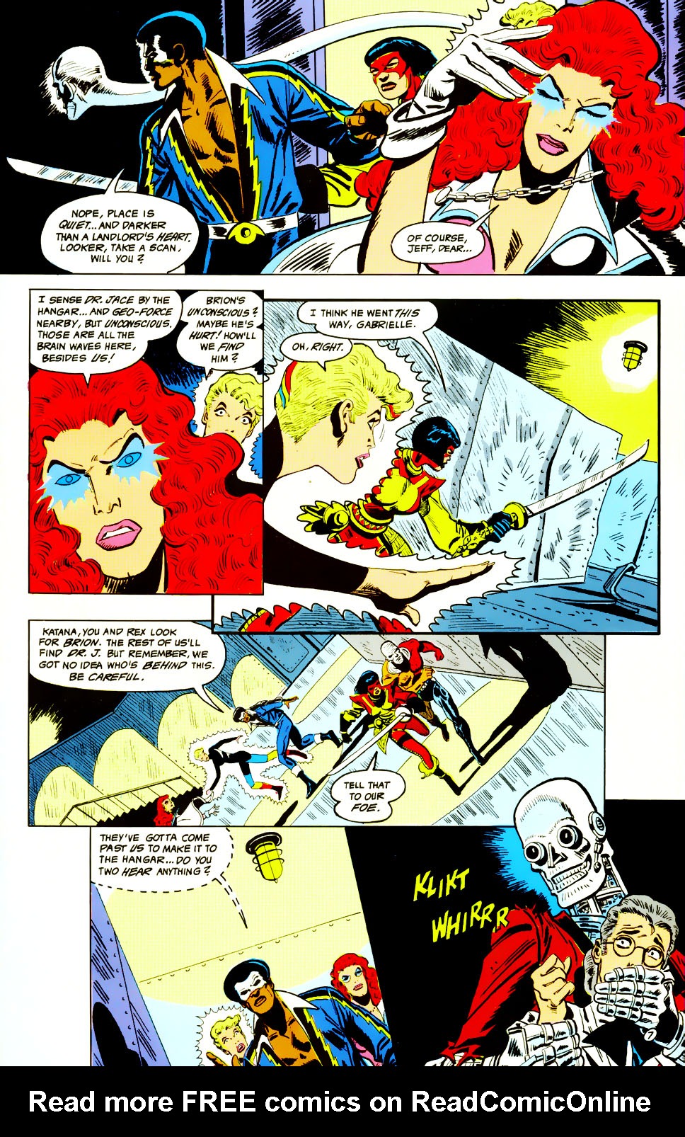 Read online The Outsiders (1985) comic -  Issue #7 - 8