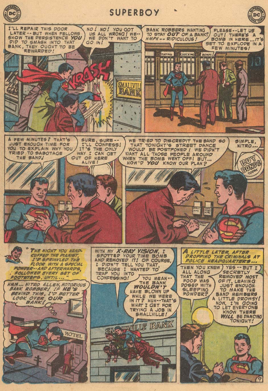 Read online Superboy (1949) comic -  Issue #34 - 21