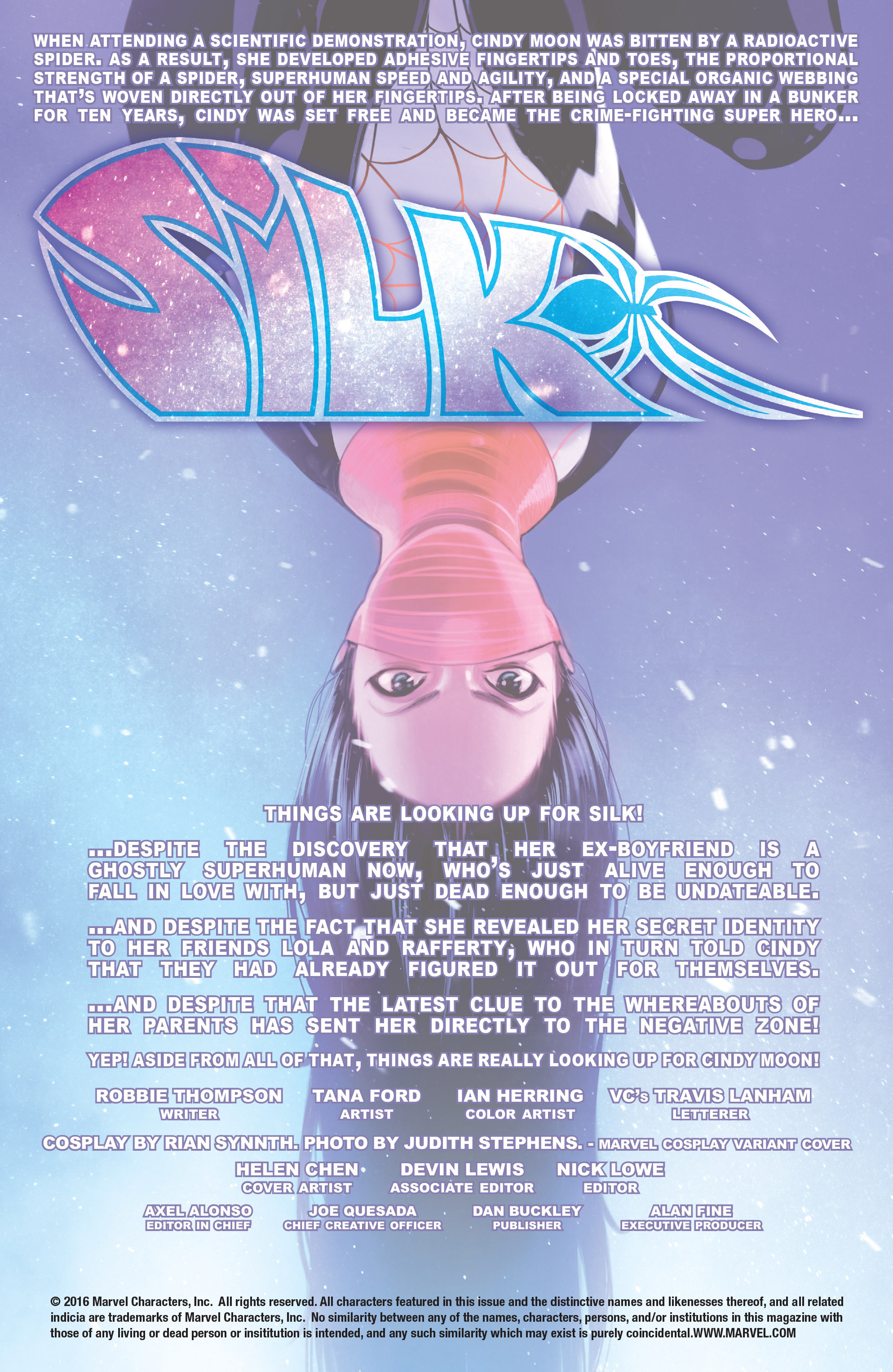 Read online Silk (2016) comic -  Issue #12 - 2