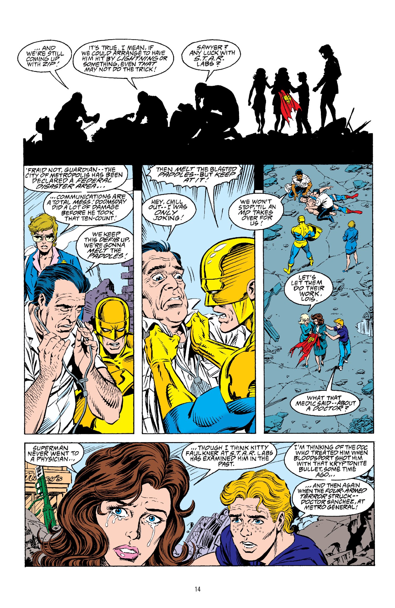Read online Superman: Funeral For A Friend comic -  Issue # TPB - 14