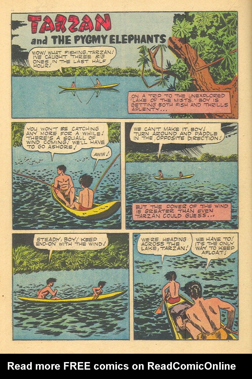 Read online Tarzan (1948) comic -  Issue #70 - 18