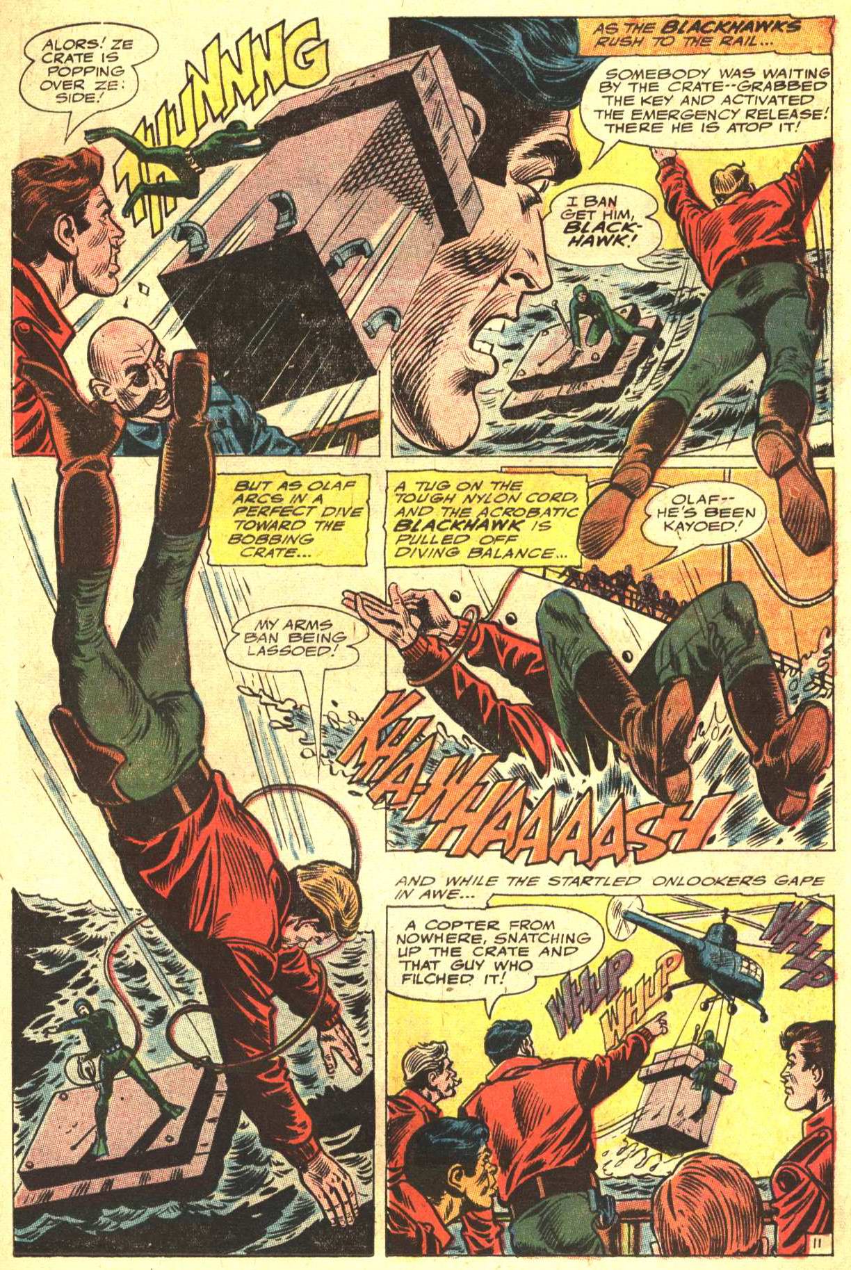 Read online Blackhawk (1957) comic -  Issue #228 - 12