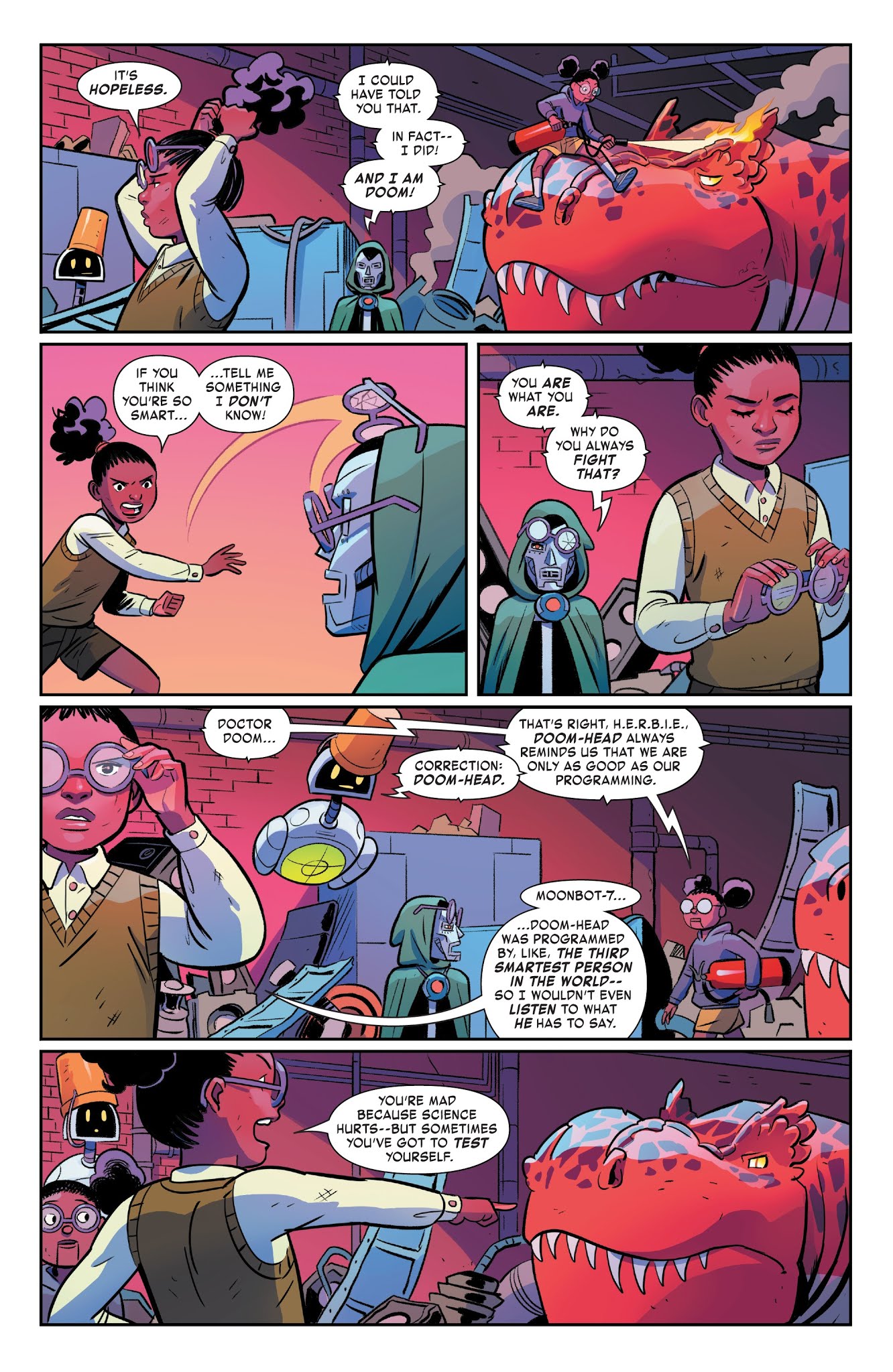 Read online Moon Girl And Devil Dinosaur comic -  Issue #35 - 19