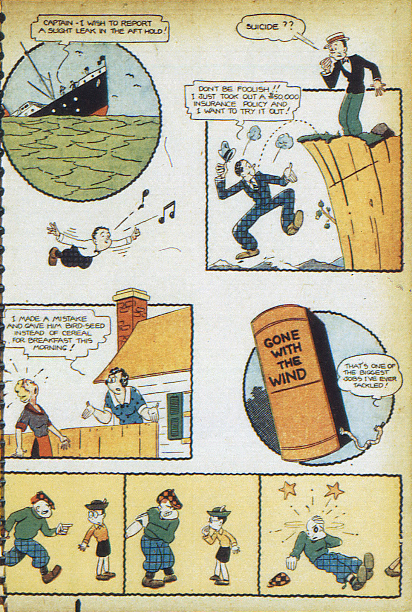 Read online Adventure Comics (1938) comic -  Issue #17 - 36