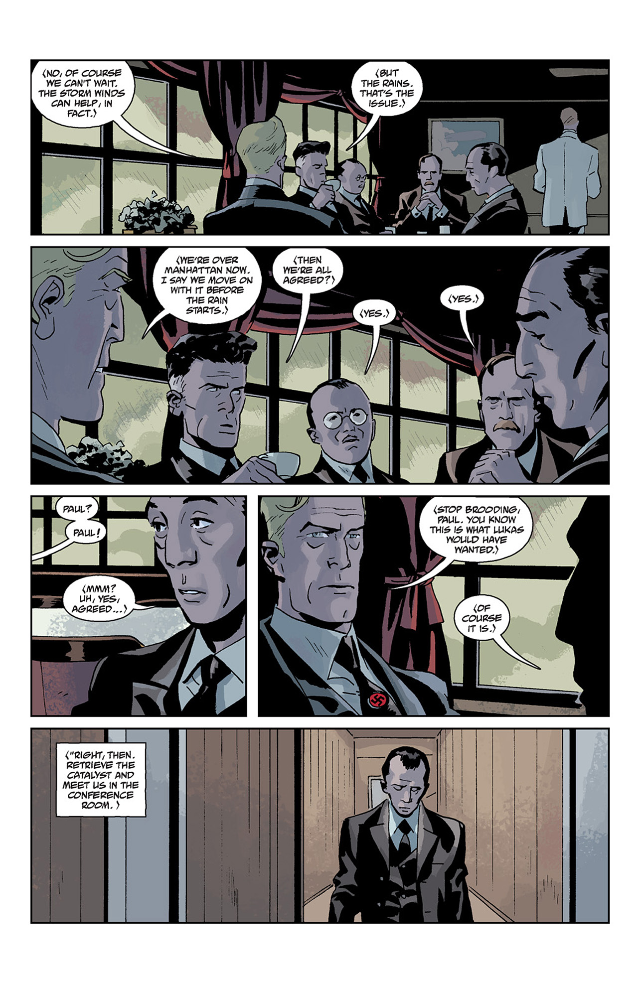 Read online Lobster Johnson: Caput Mortuum comic -  Issue # Full - 9