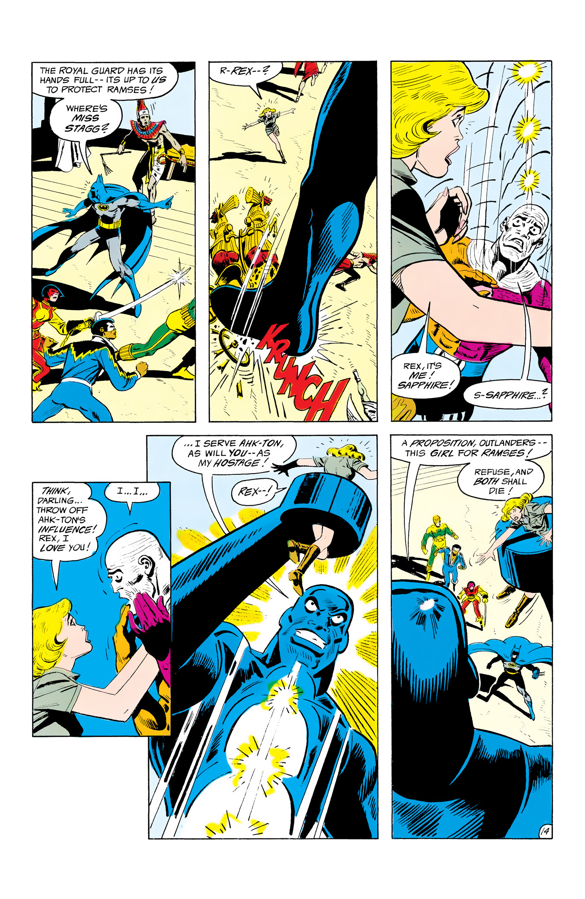 Read online Batman and the Outsiders (1983) comic -  Issue #18 - 15
