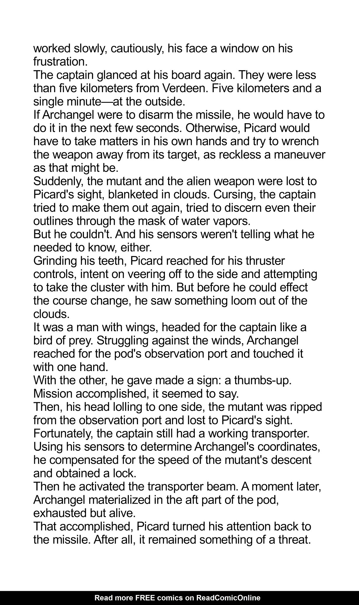 Read online Star Trek: The Next Generation/X-Men: Planet X comic -  Issue # TPB (Part 3) - 29