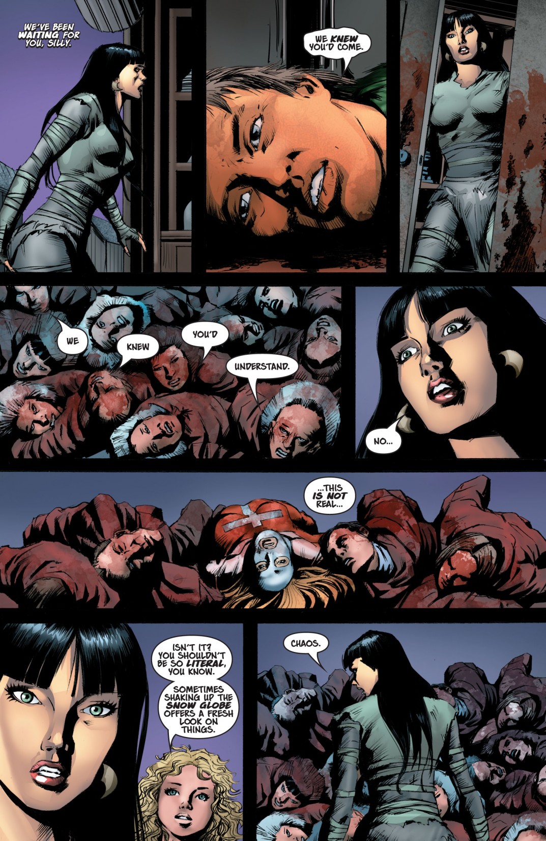 Read online Vampirella and the Scarlet Legion comic -  Issue # TPB - 113