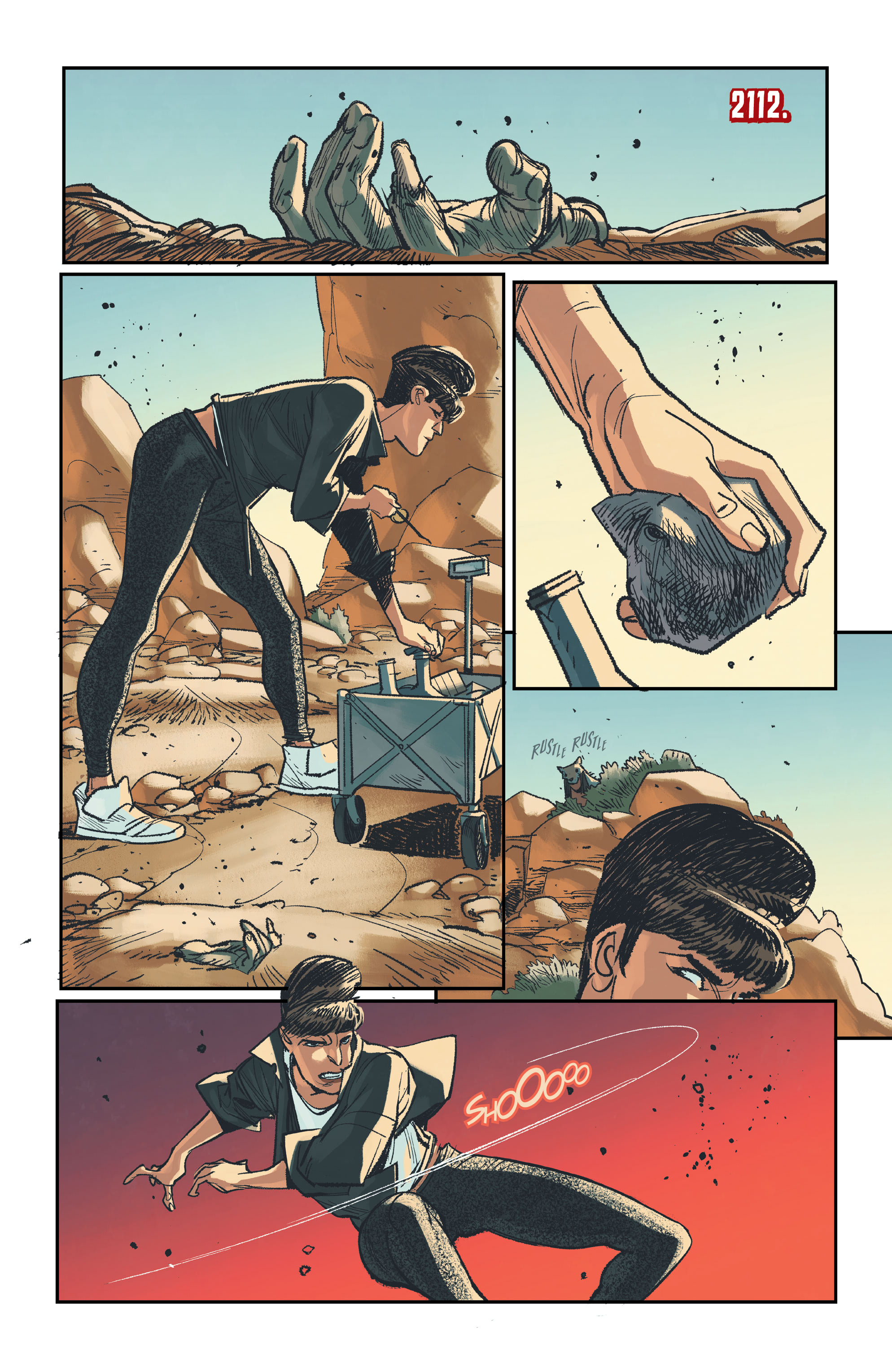 Read online Earthdivers comic -  Issue #3 - 3