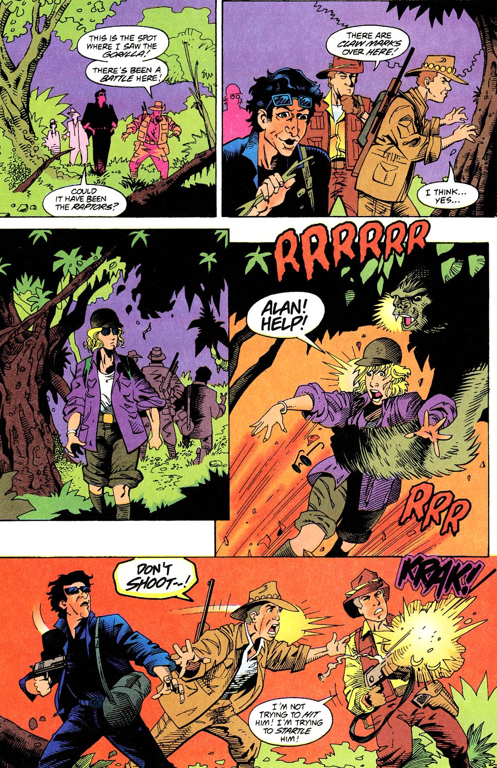 Read online Jurassic Park: Raptors Hijack comic -  Issue #1 - 14