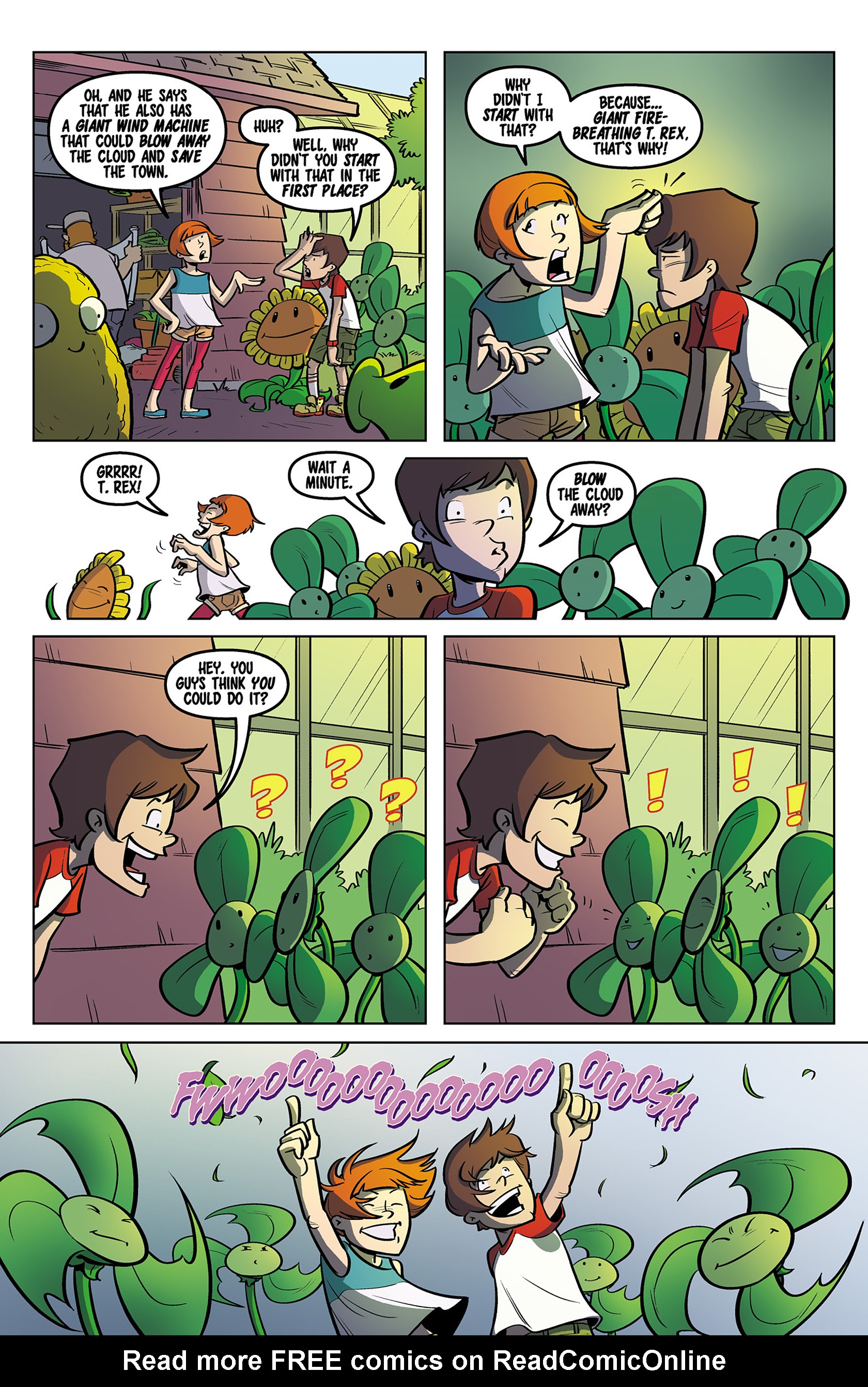 Read online Plants vs. Zombies: Lawnmageddon comic -  Issue #4 - 10