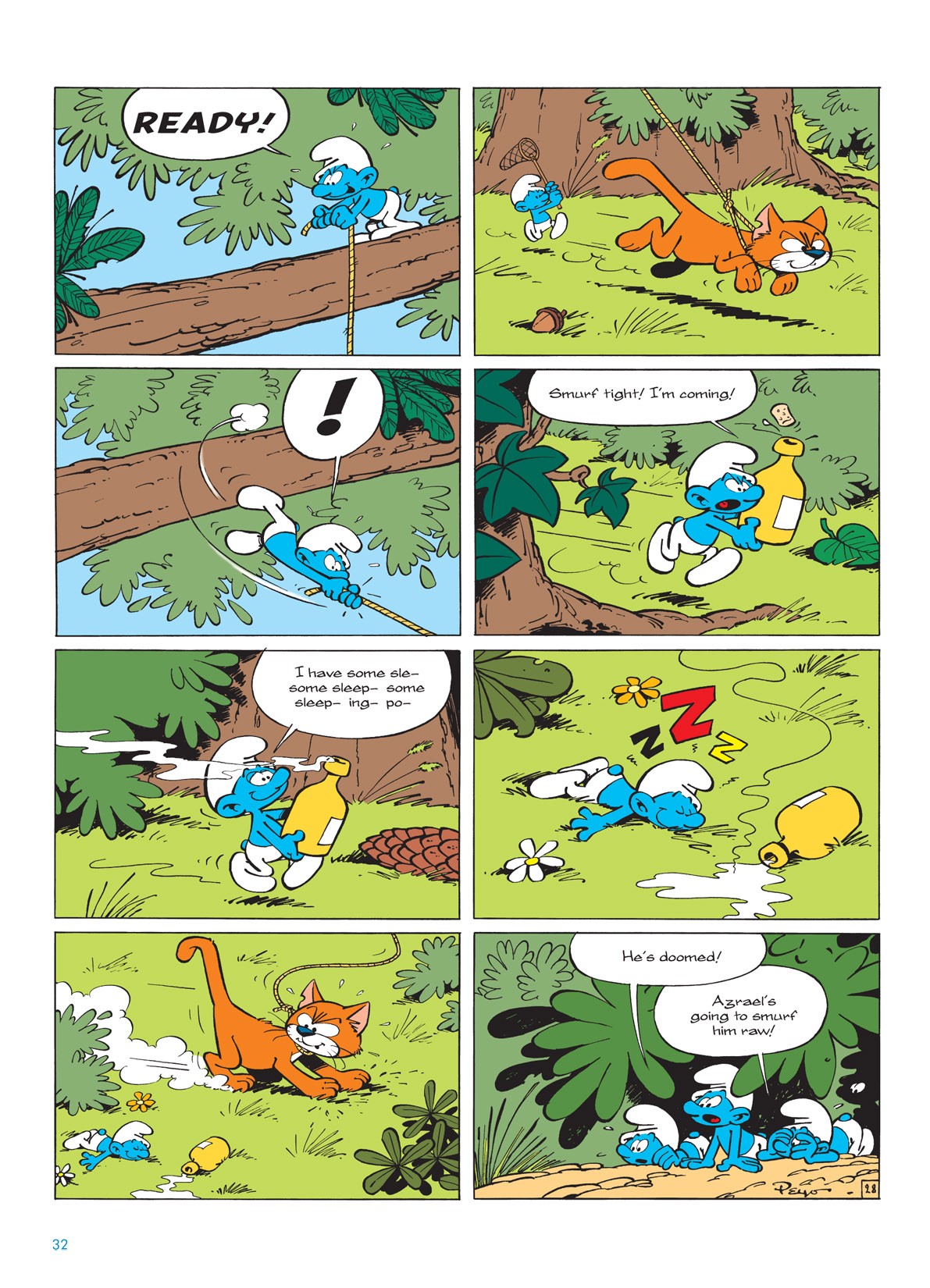 Read online The Smurfs comic -  Issue #8 - 32