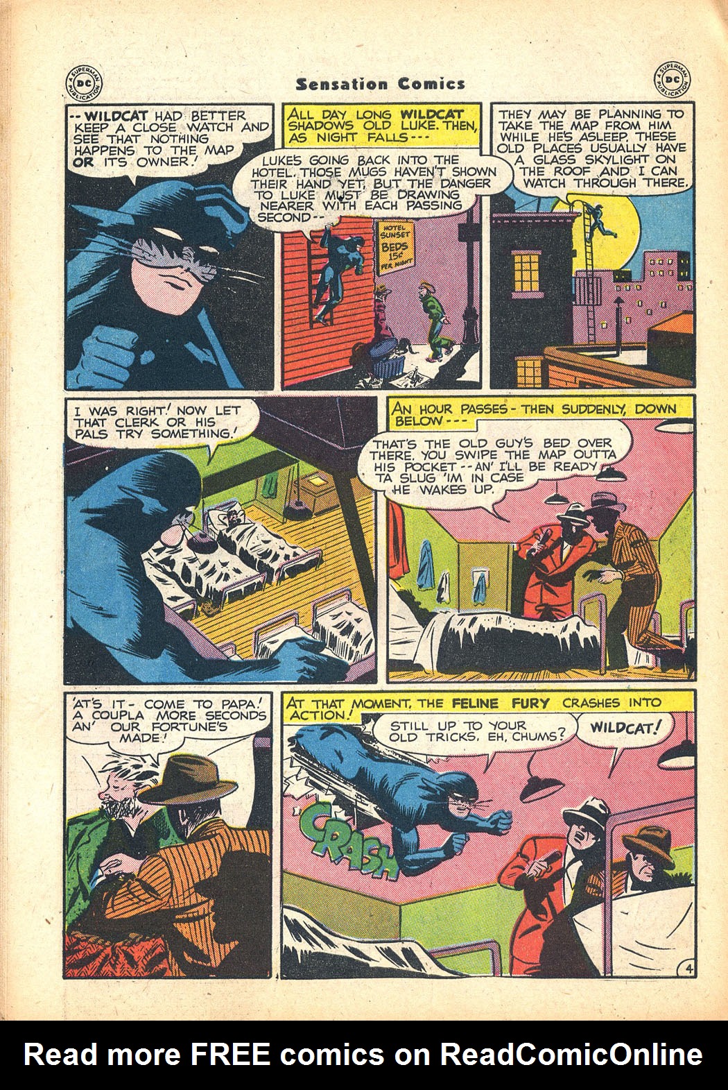 Read online Sensation (Mystery) Comics comic -  Issue #63 - 44