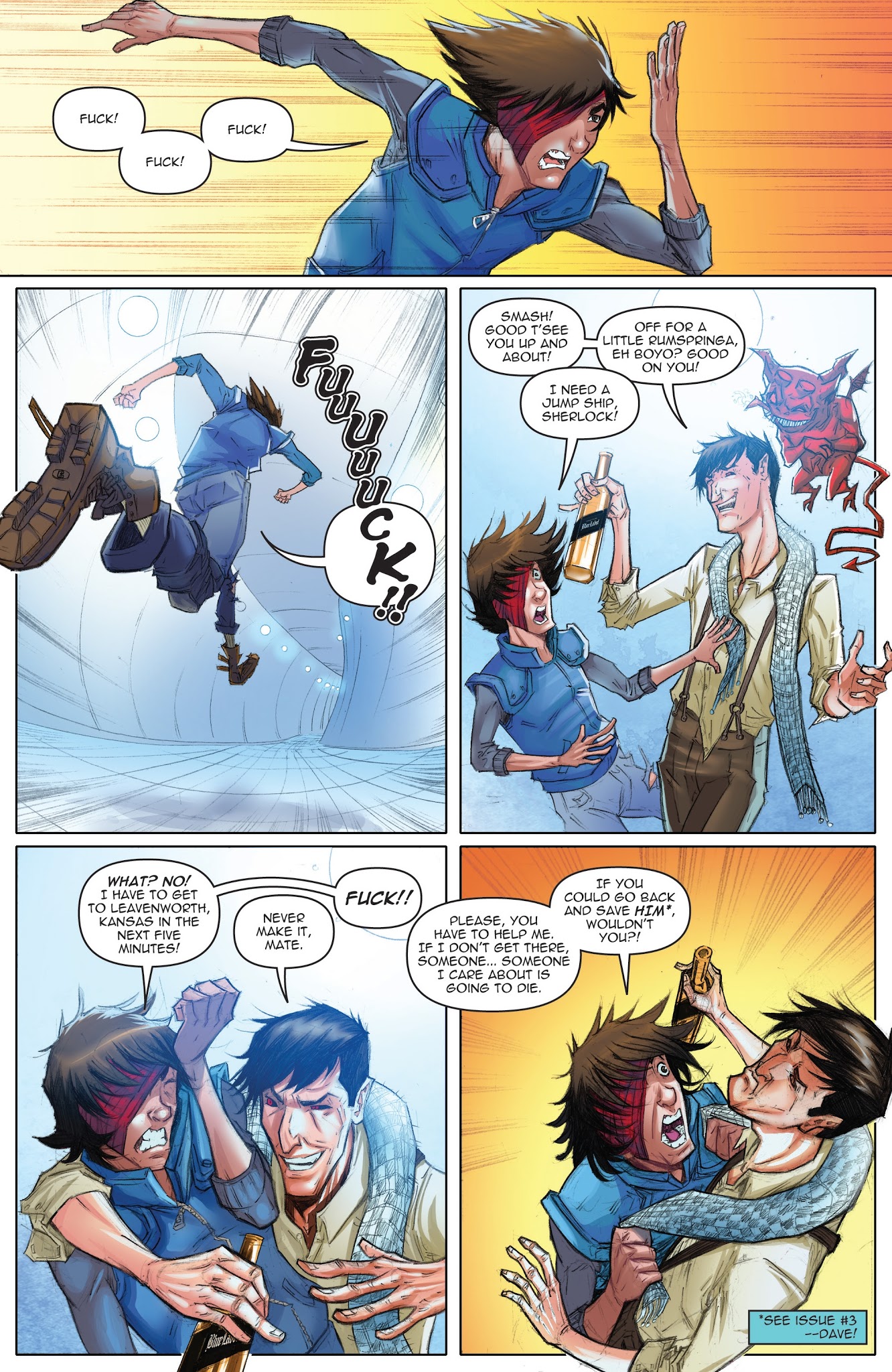 Read online Infinite Seven comic -  Issue #5 - 19