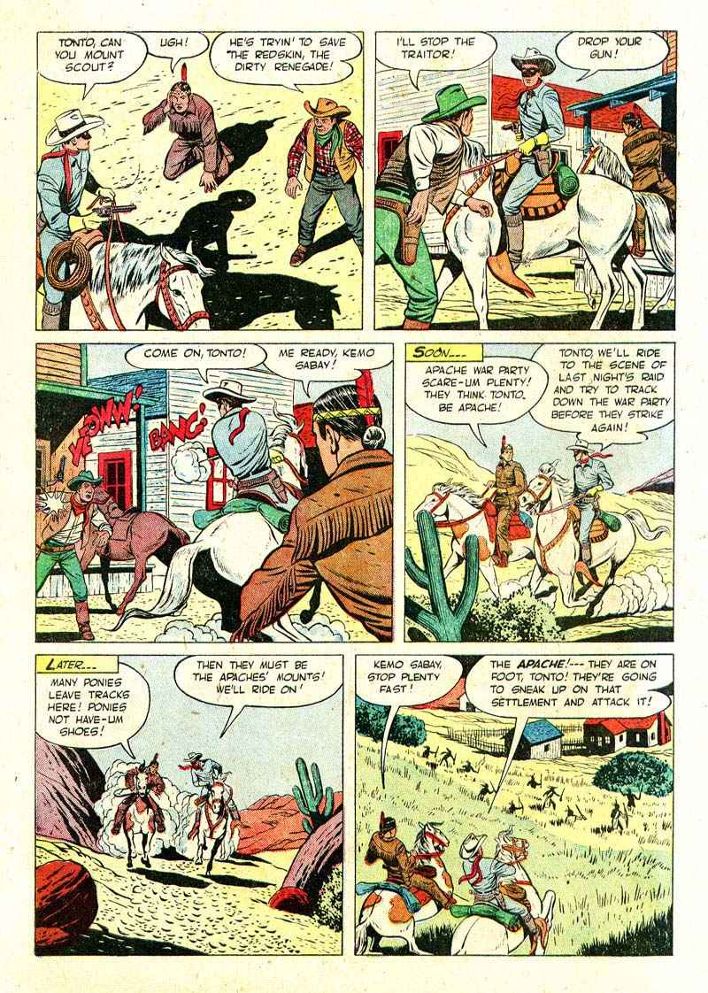 Read online The Lone Ranger (1948) comic -  Issue #57 - 5