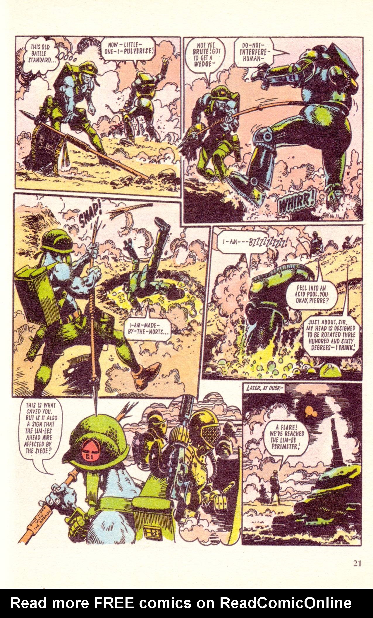 Read online Rogue Trooper (1986) comic -  Issue #9 - 23