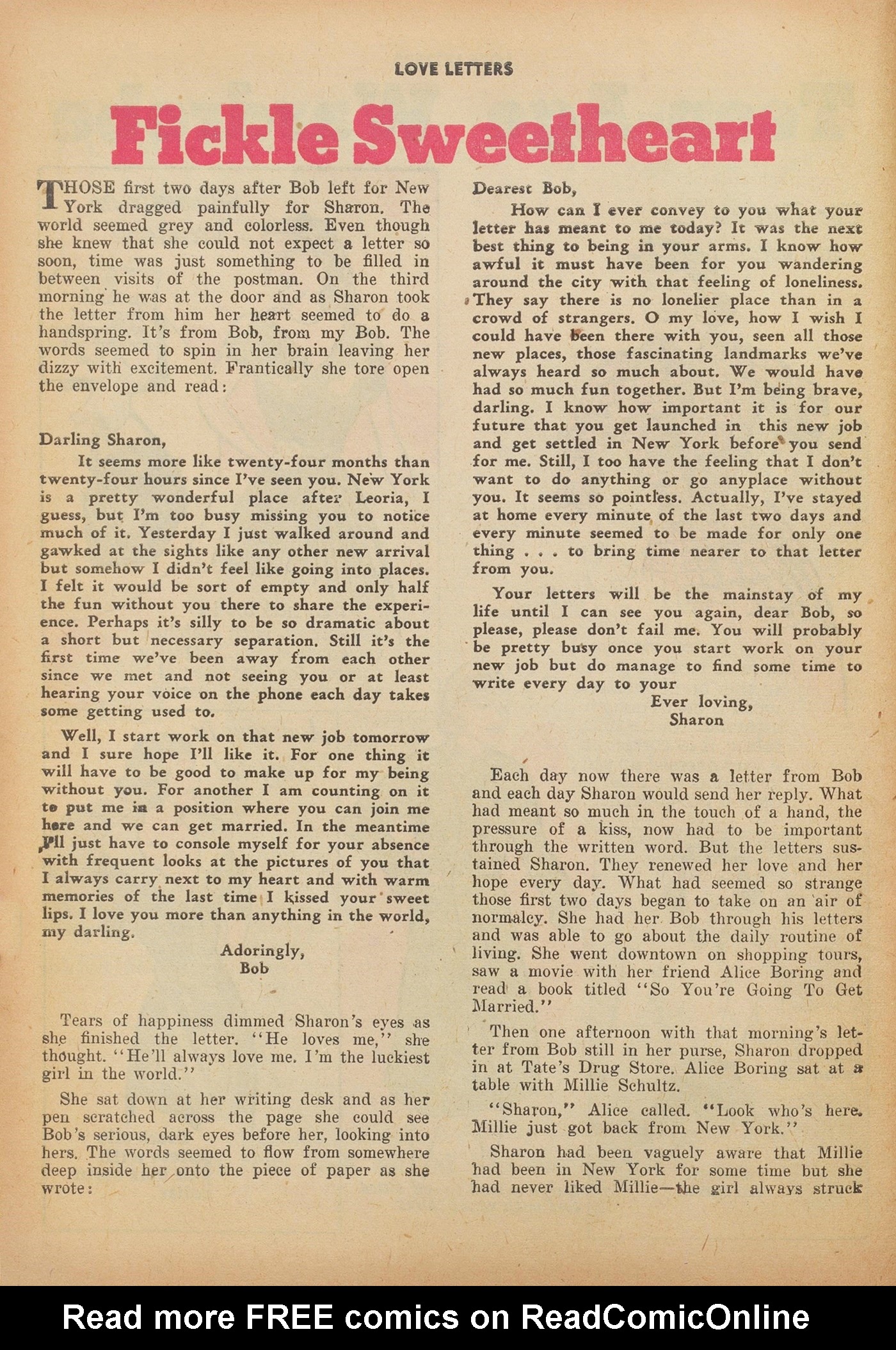 Read online Love Letters comic -  Issue #7 - 37