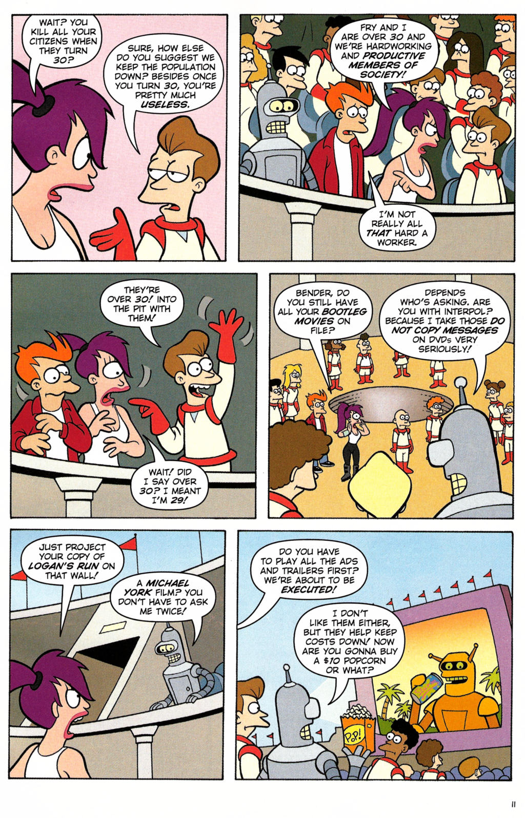 Read online Futurama Comics comic -  Issue #29 - 9