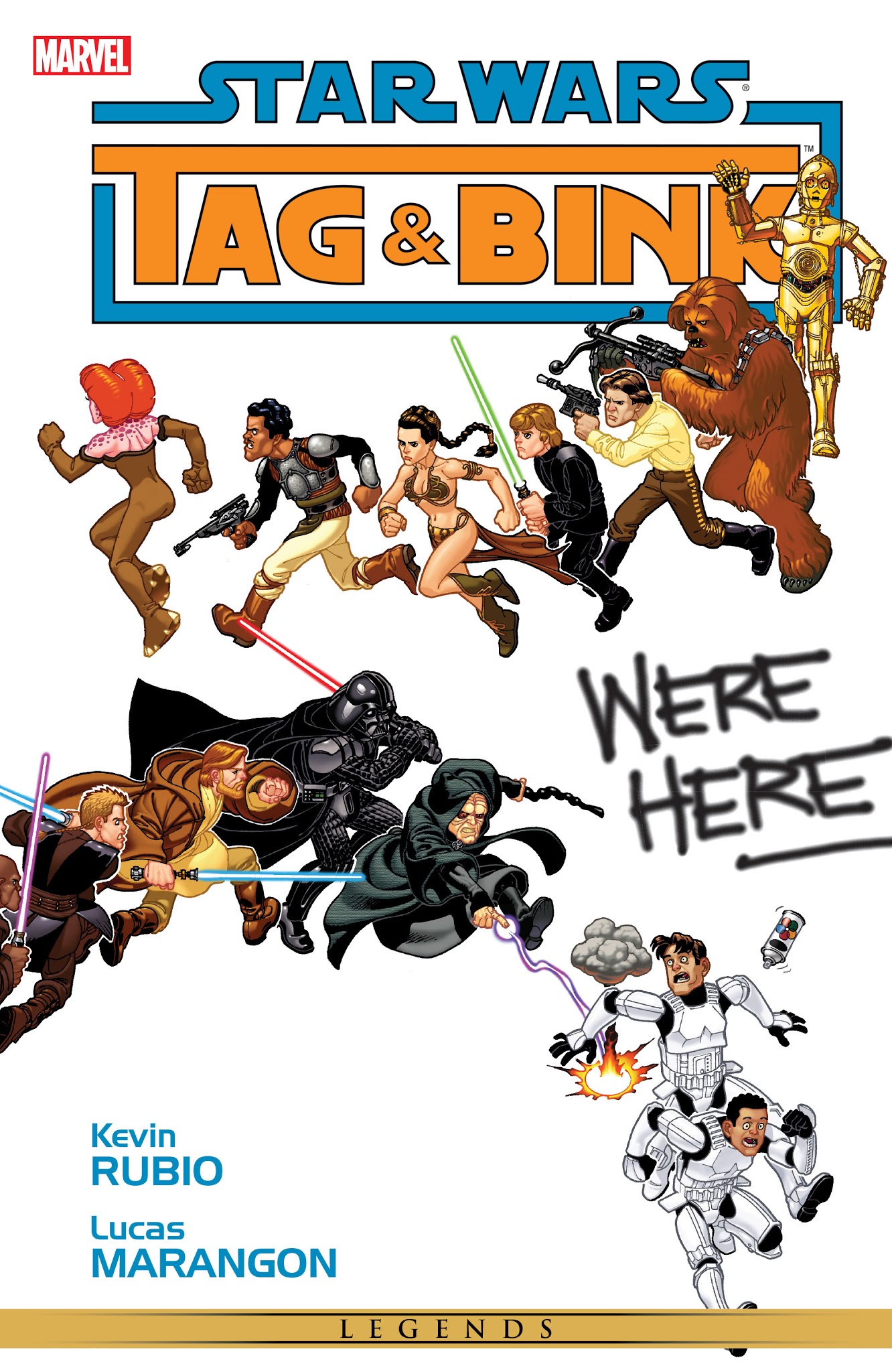 Read online Star Wars: Tag & Bink Were Here comic -  Issue # TPB - 1