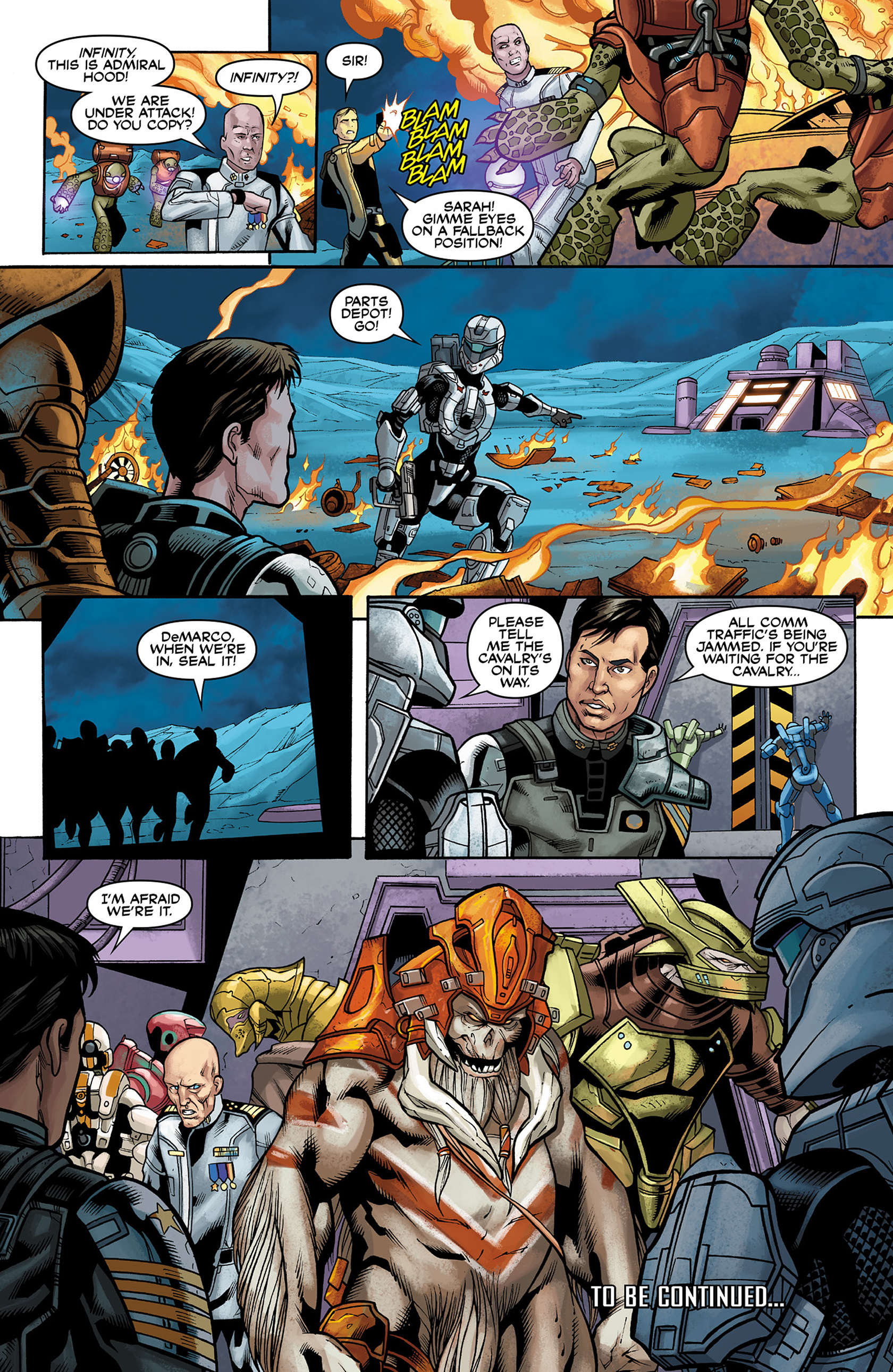 Read online Halo: Escalation comic -  Issue #1 - 24