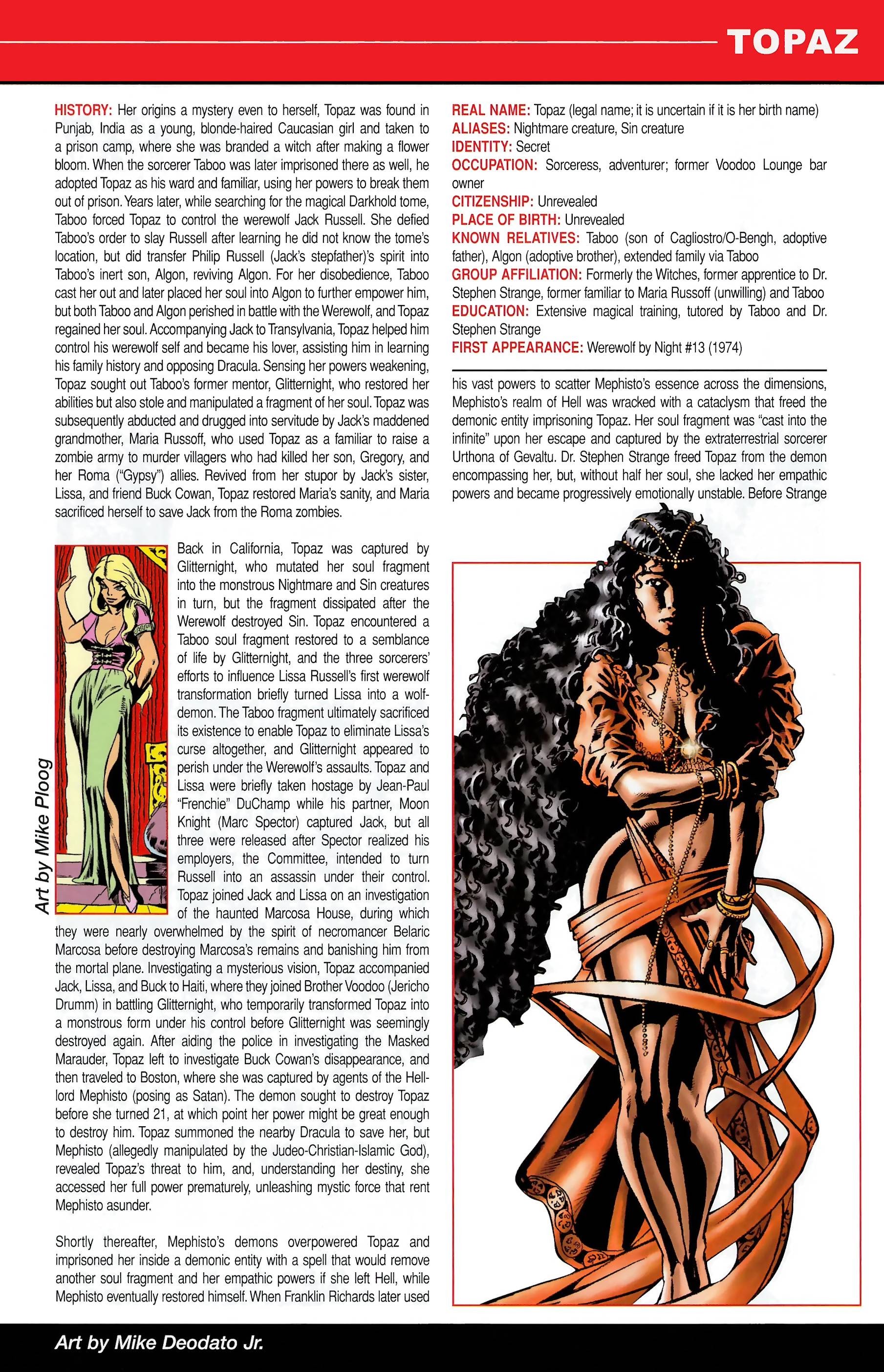 Read online Official Handbook of the Marvel Universe A to Z comic -  Issue # TPB 12 (Part 1) - 87