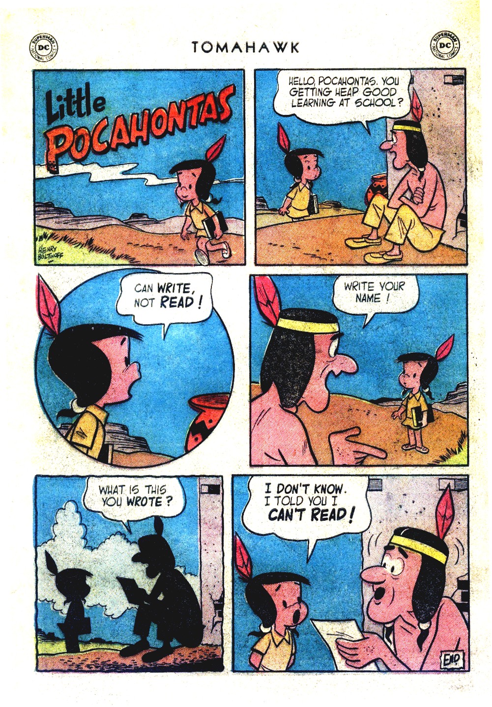 Read online Tomahawk comic -  Issue #33 - 34