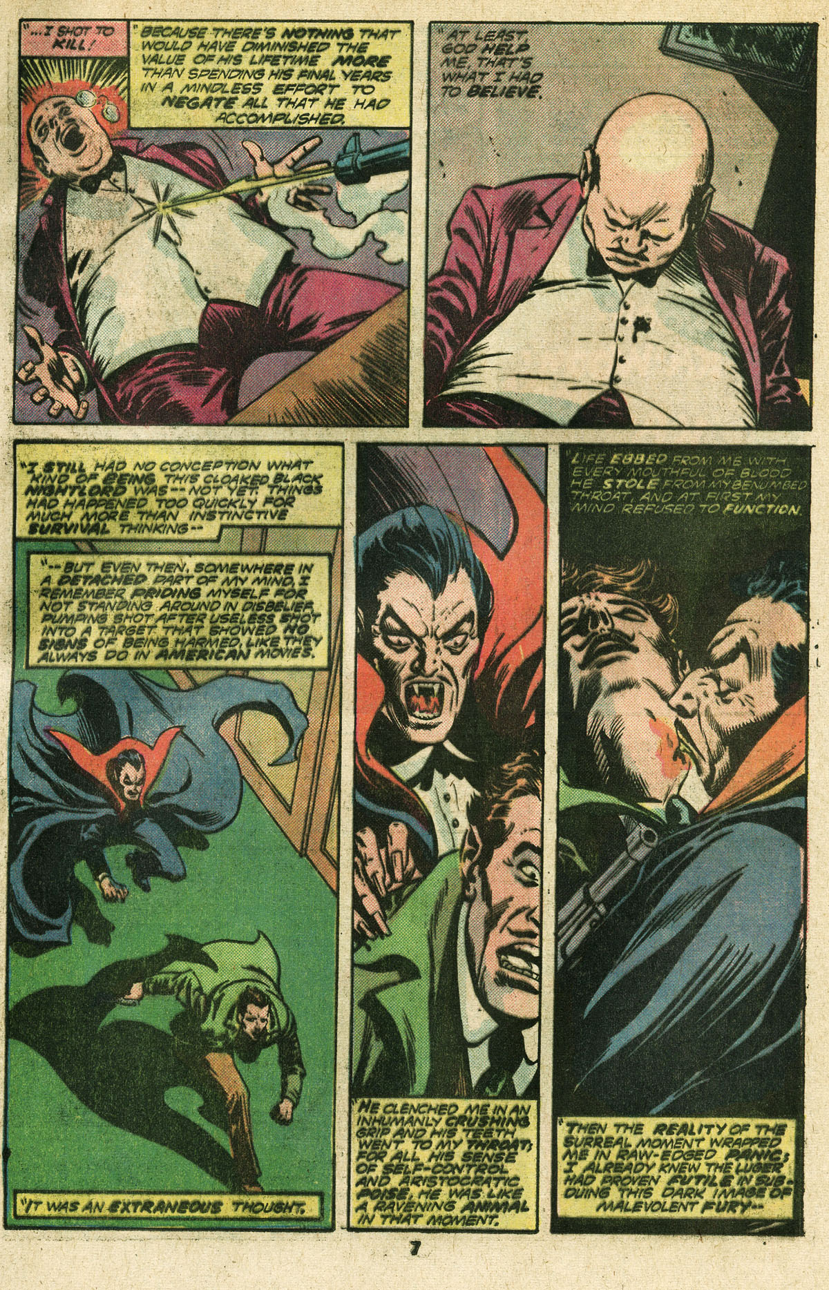 Read online Giant-Size Dracula comic -  Issue #5 - 6