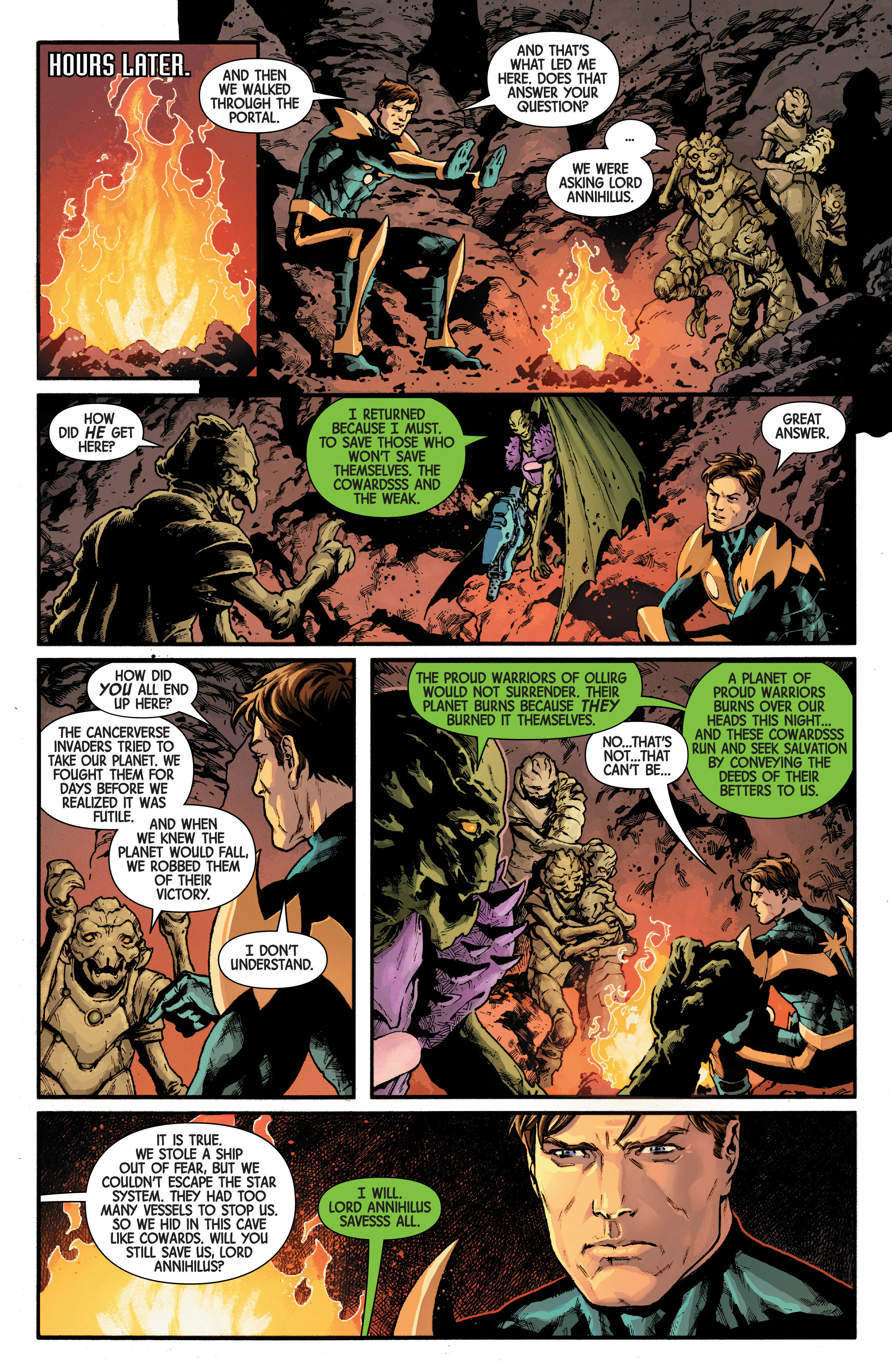 Read online Annihilation - Scourge comic -  Issue # Nova - 19