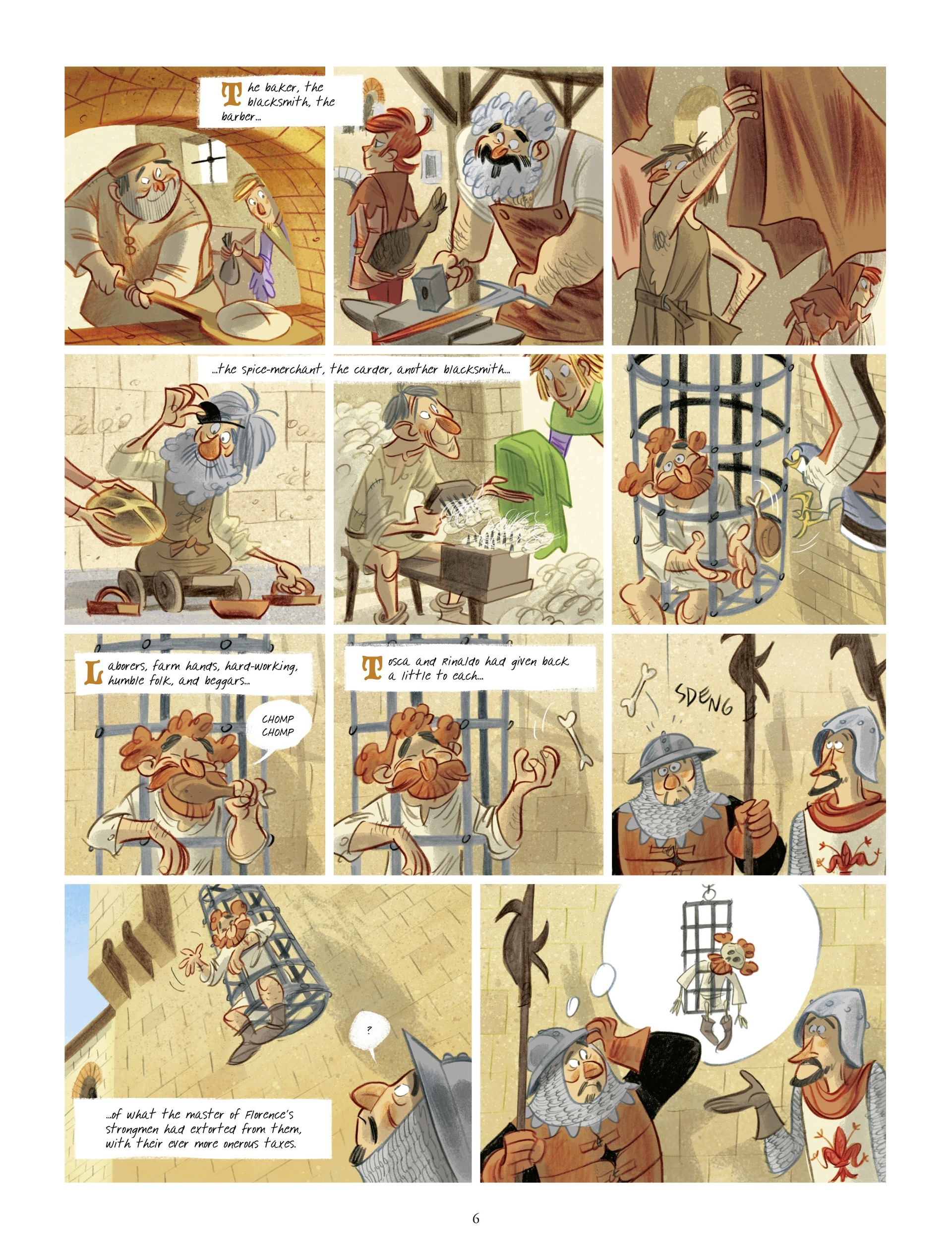 Read online Tosca comic -  Issue #3 - 6