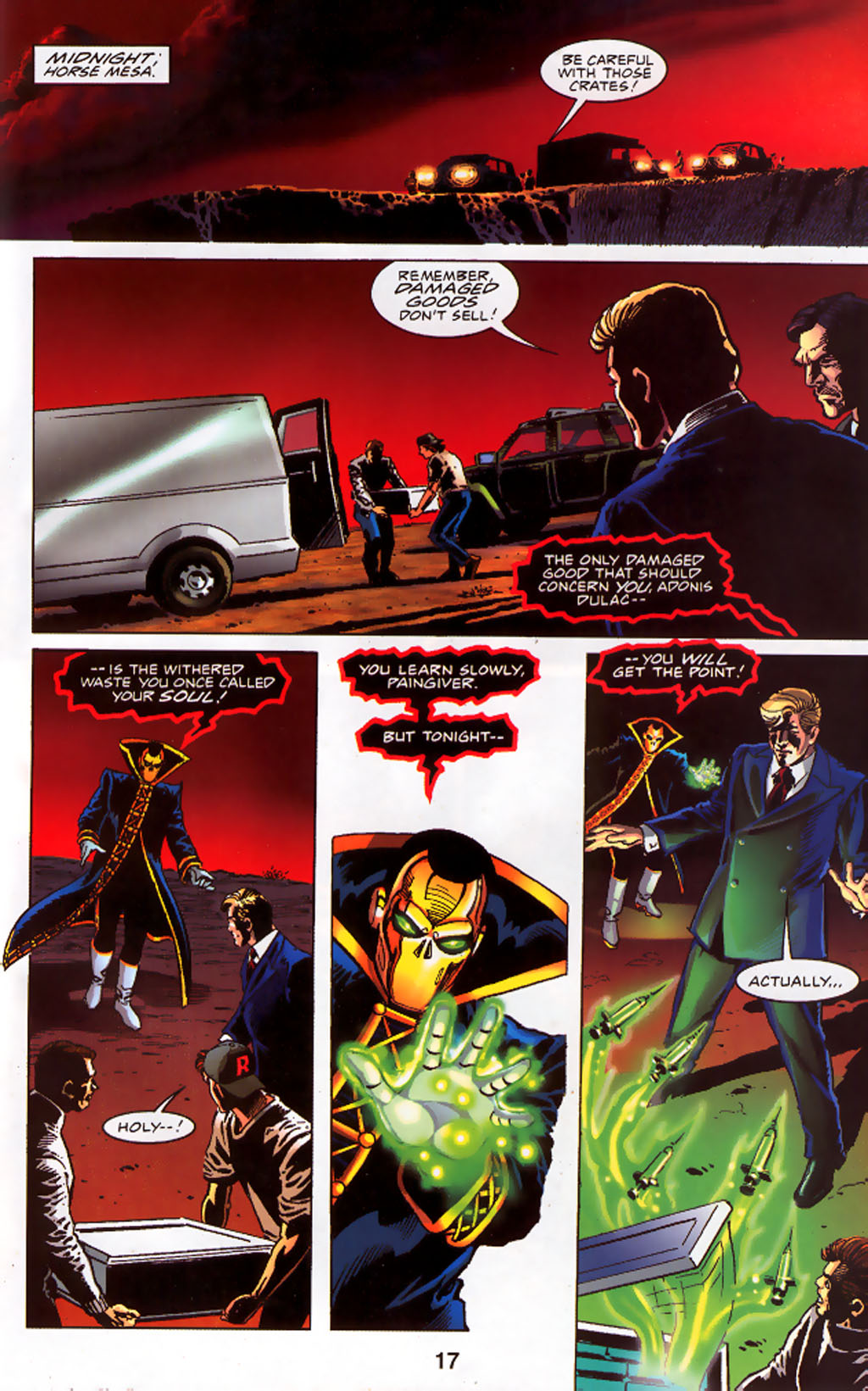 Read online Deathmask comic -  Issue #3 - 19