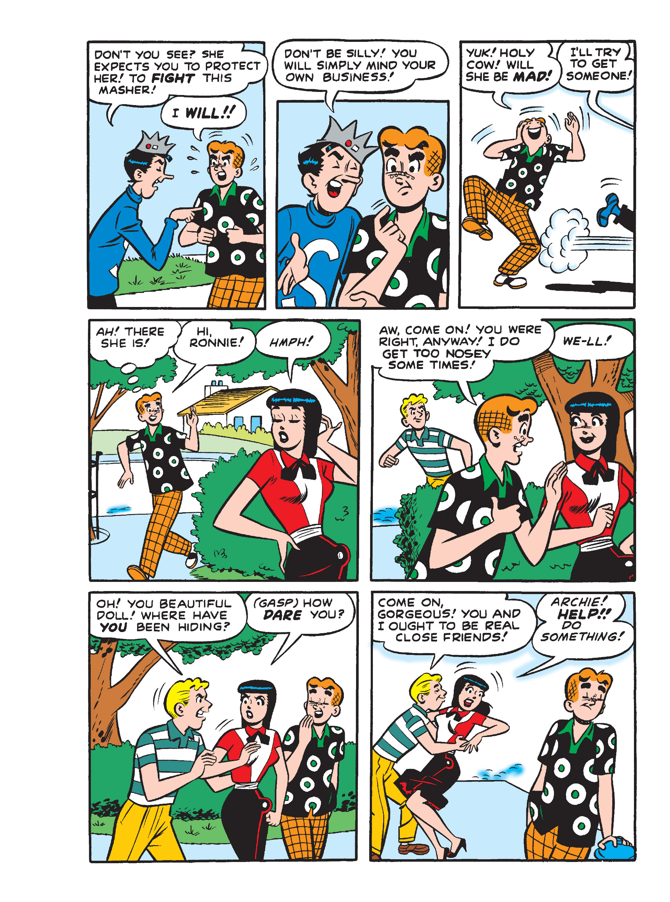 Read online Archie's Funhouse Double Digest comic -  Issue #15 - 134