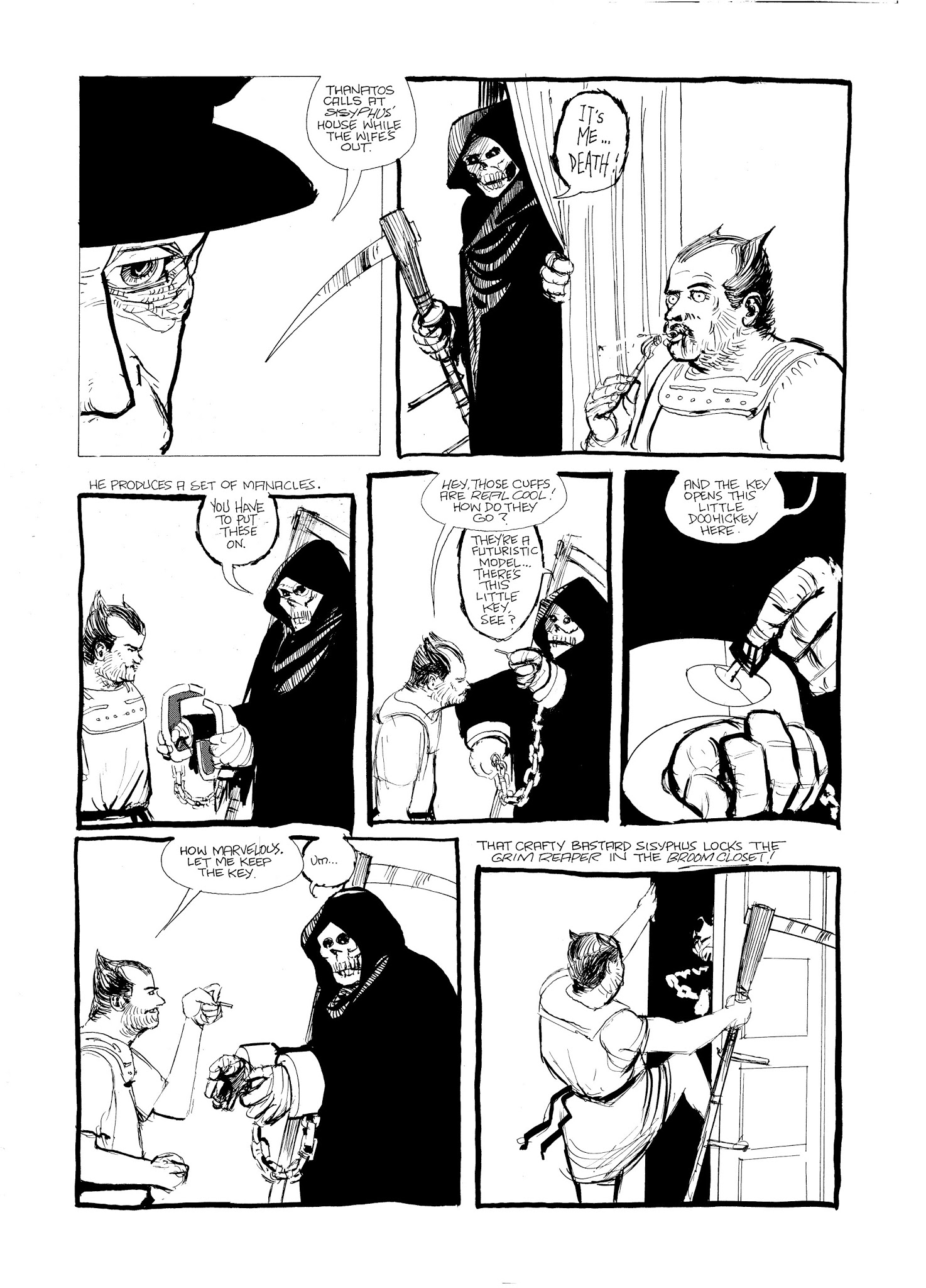 Read online Eddie Campbell's Bacchus comic -  Issue # TPB 2 - 66