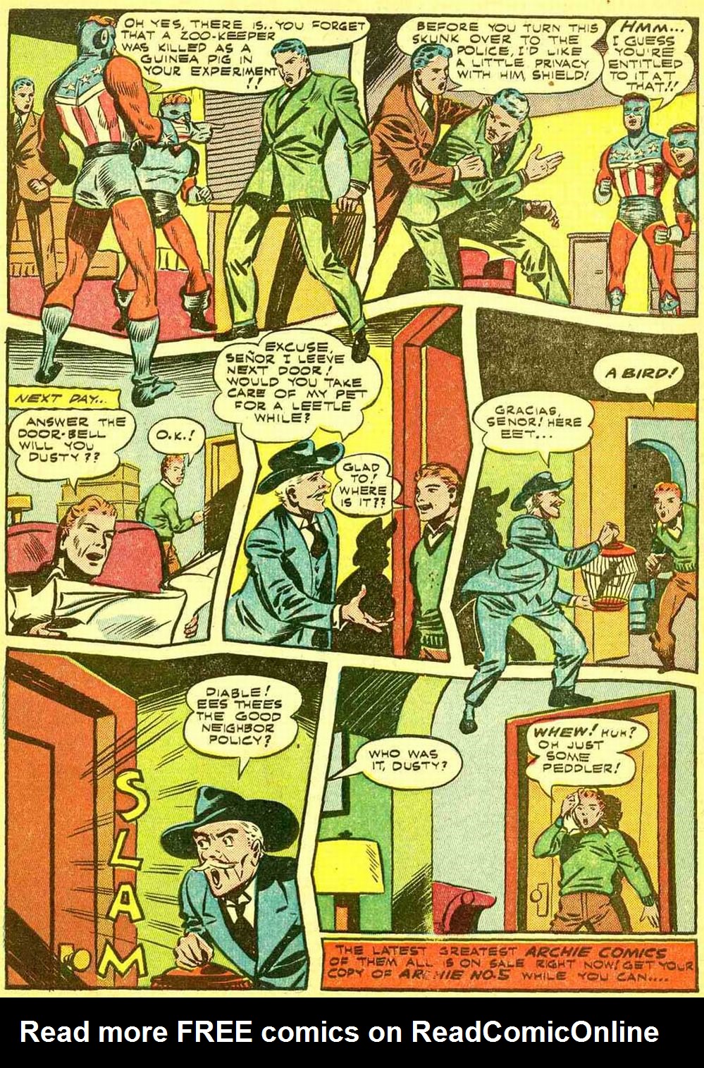 Read online Pep Comics comic -  Issue #45 - 13